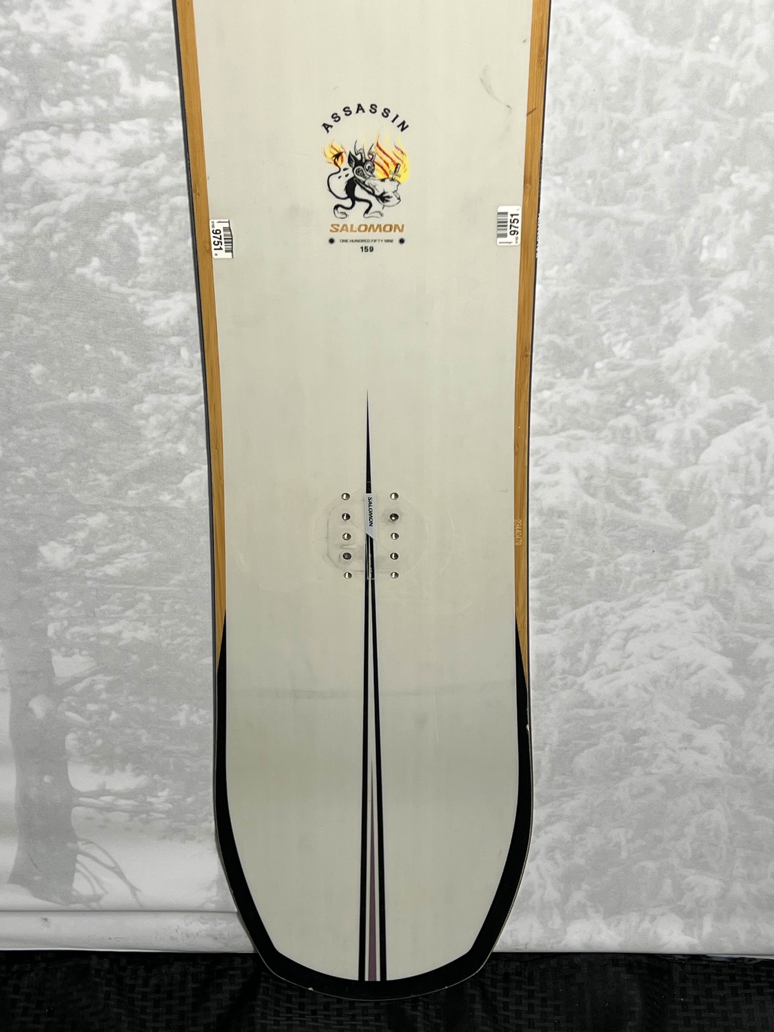 Lightly Used Salomon Assassin 159 CM Snowboard 2025