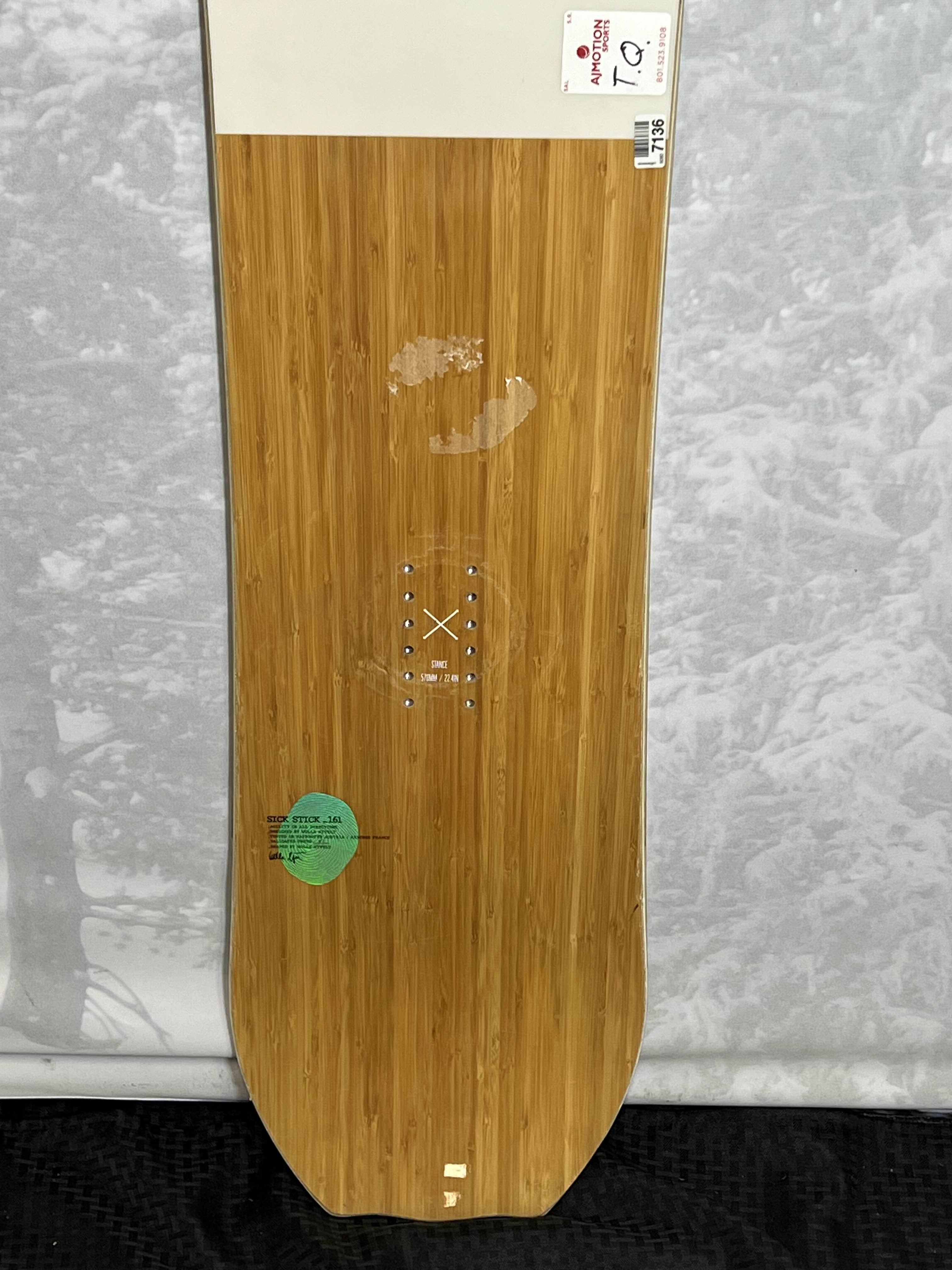 Used 2023 Salomon Sickstick Snowboard - 161CM
