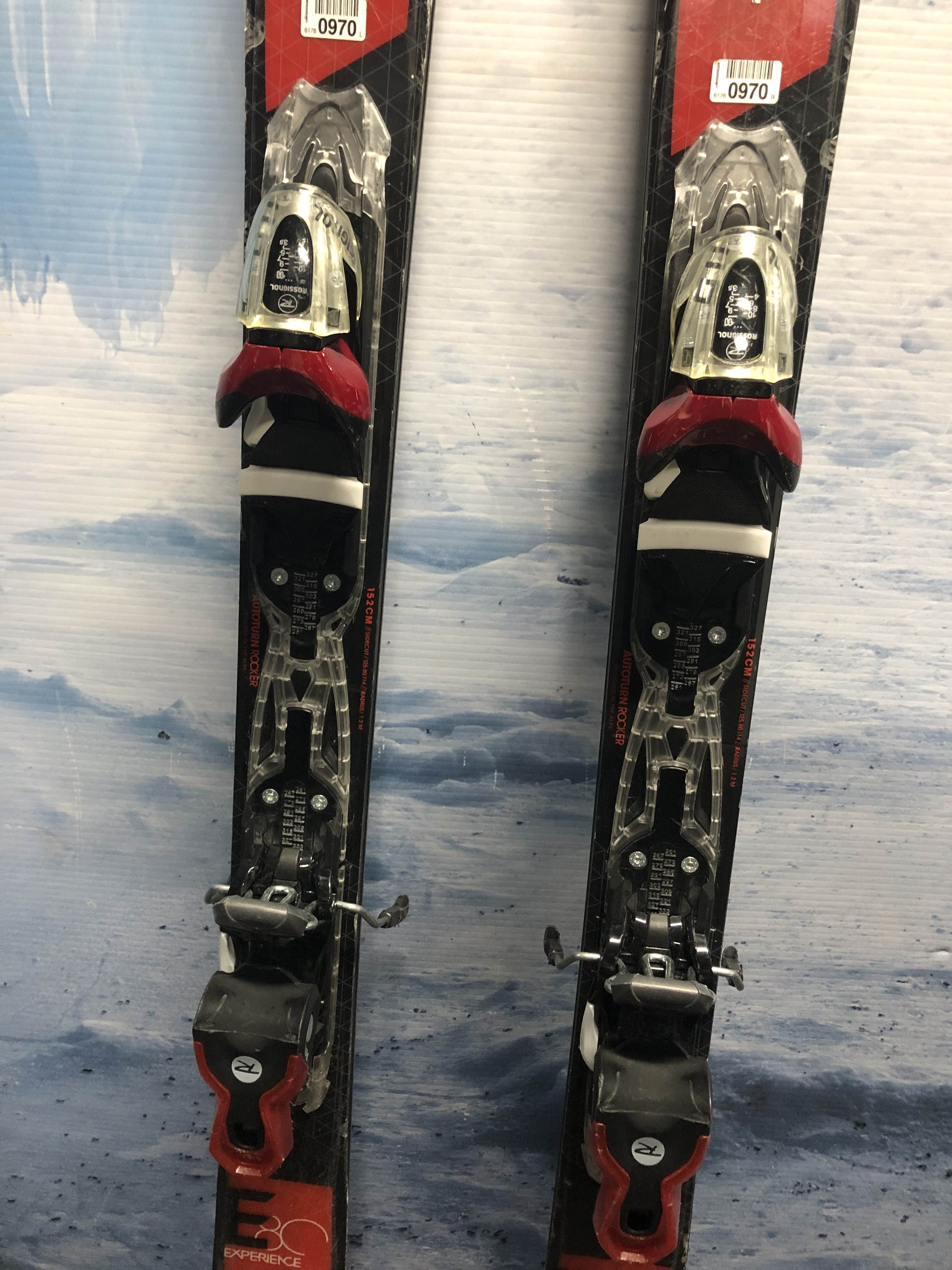 Used Rossignol Experience 80 Skis w/ Rossignol Demo Bindings - 152 CM