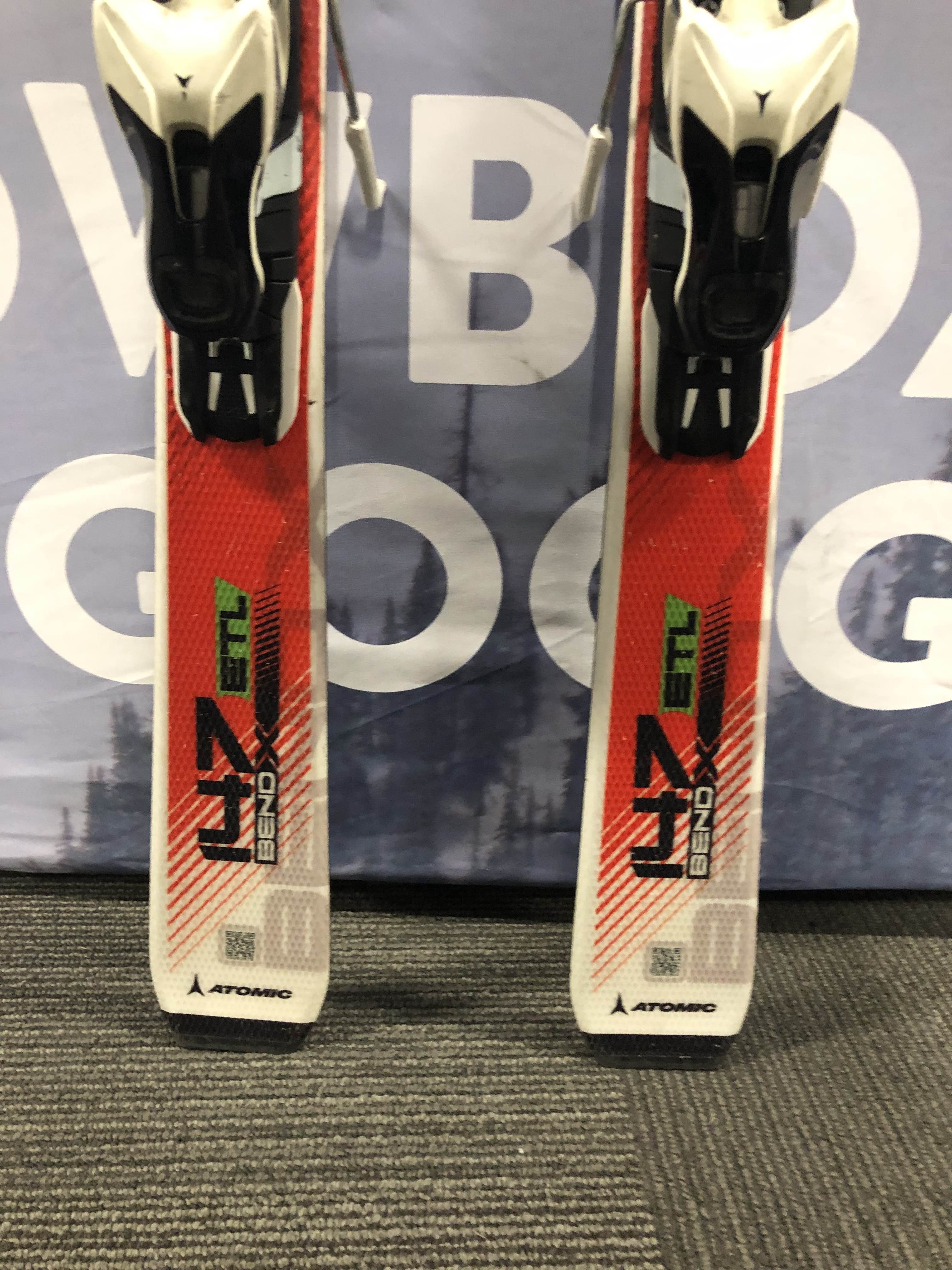 Used Atomic Bend X ETL 147cm w/ Atomic Lithium 10 Adjustable Bindings