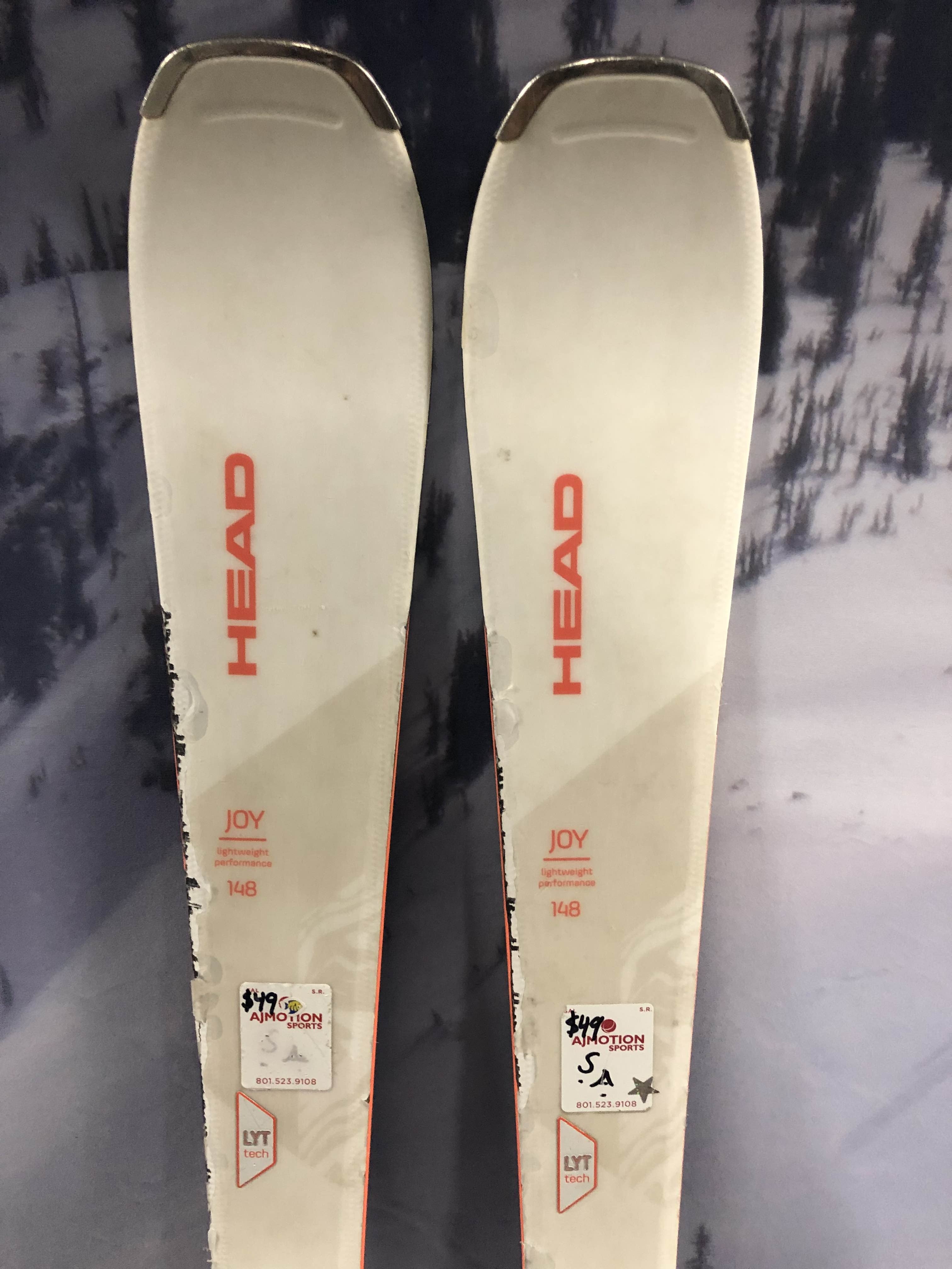 Used Head LYT Joy Ski 148cm W/ Tyrollia SLR9 Adjustable Binding