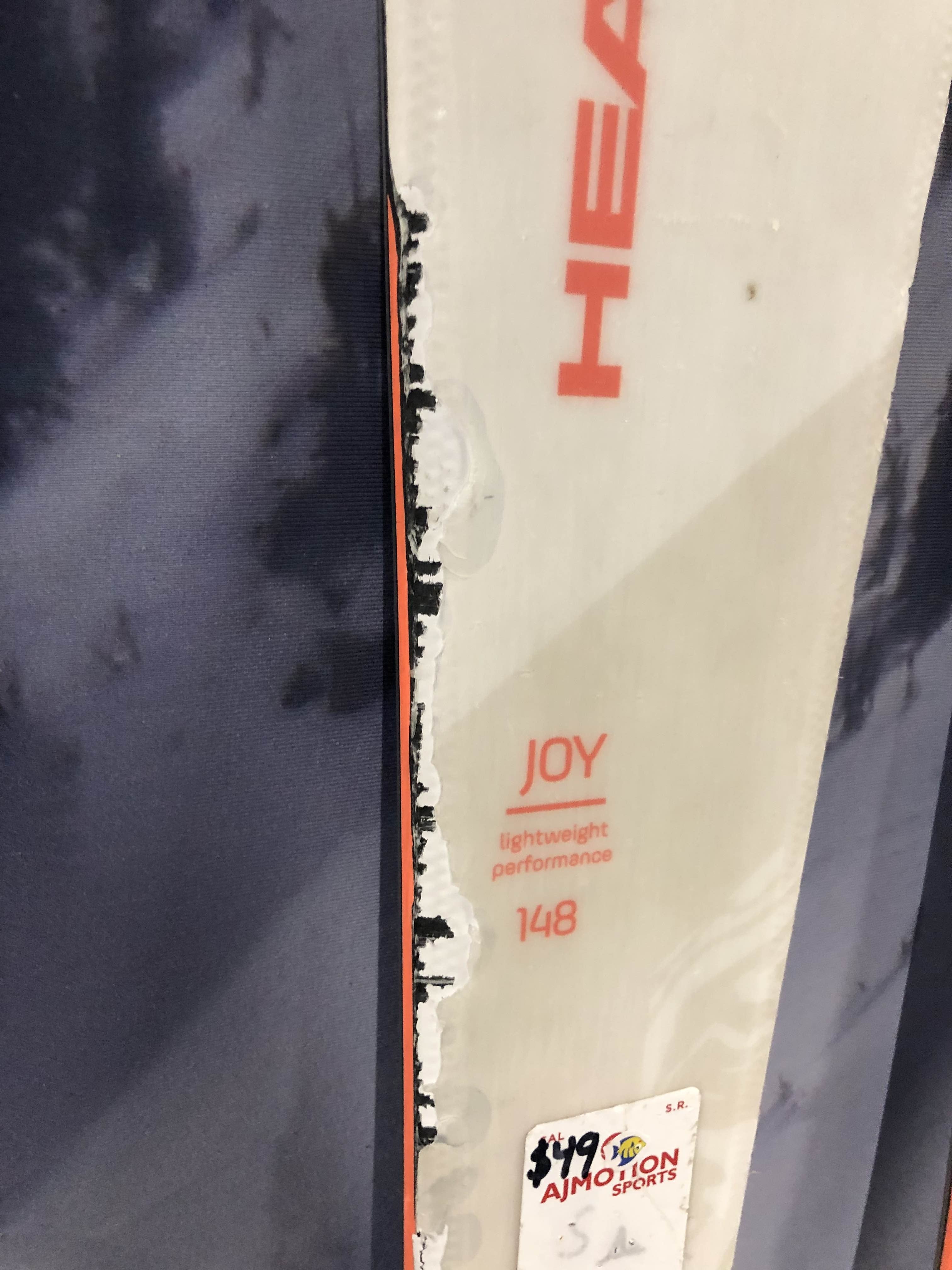 Used Head LYT Joy Ski 148cm W/ Tyrollia SLR9 Adjustable Binding
