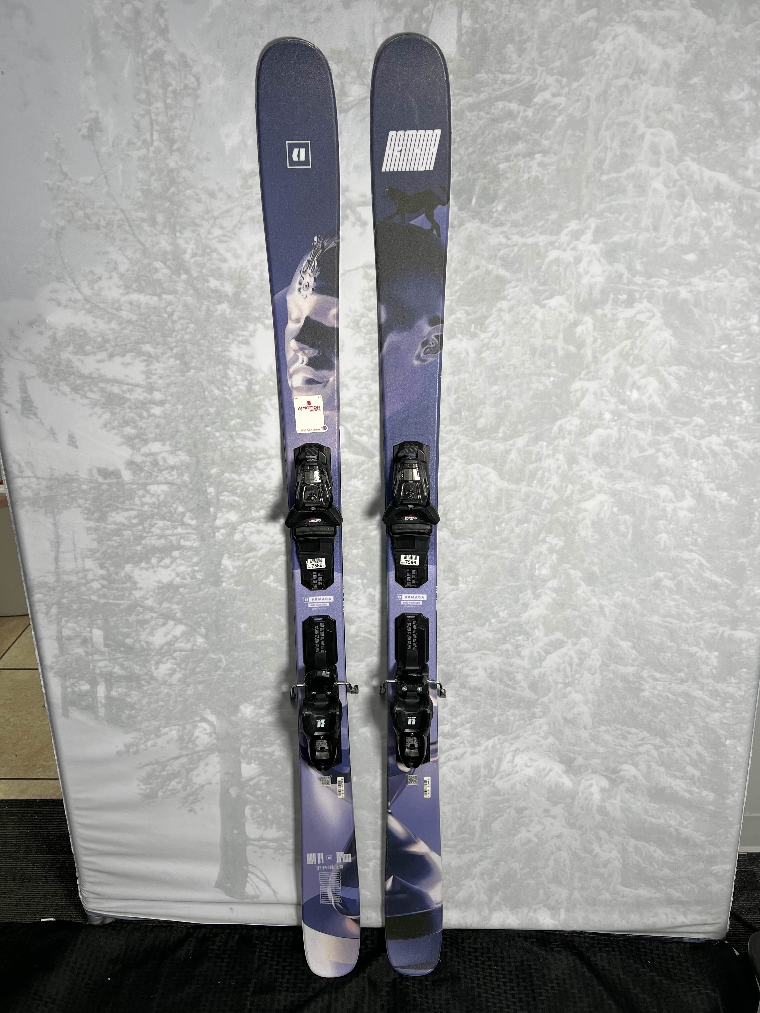 Lightly Used 2025 Armada ARV 84 157cm Skis w/ M10 GW Bindings