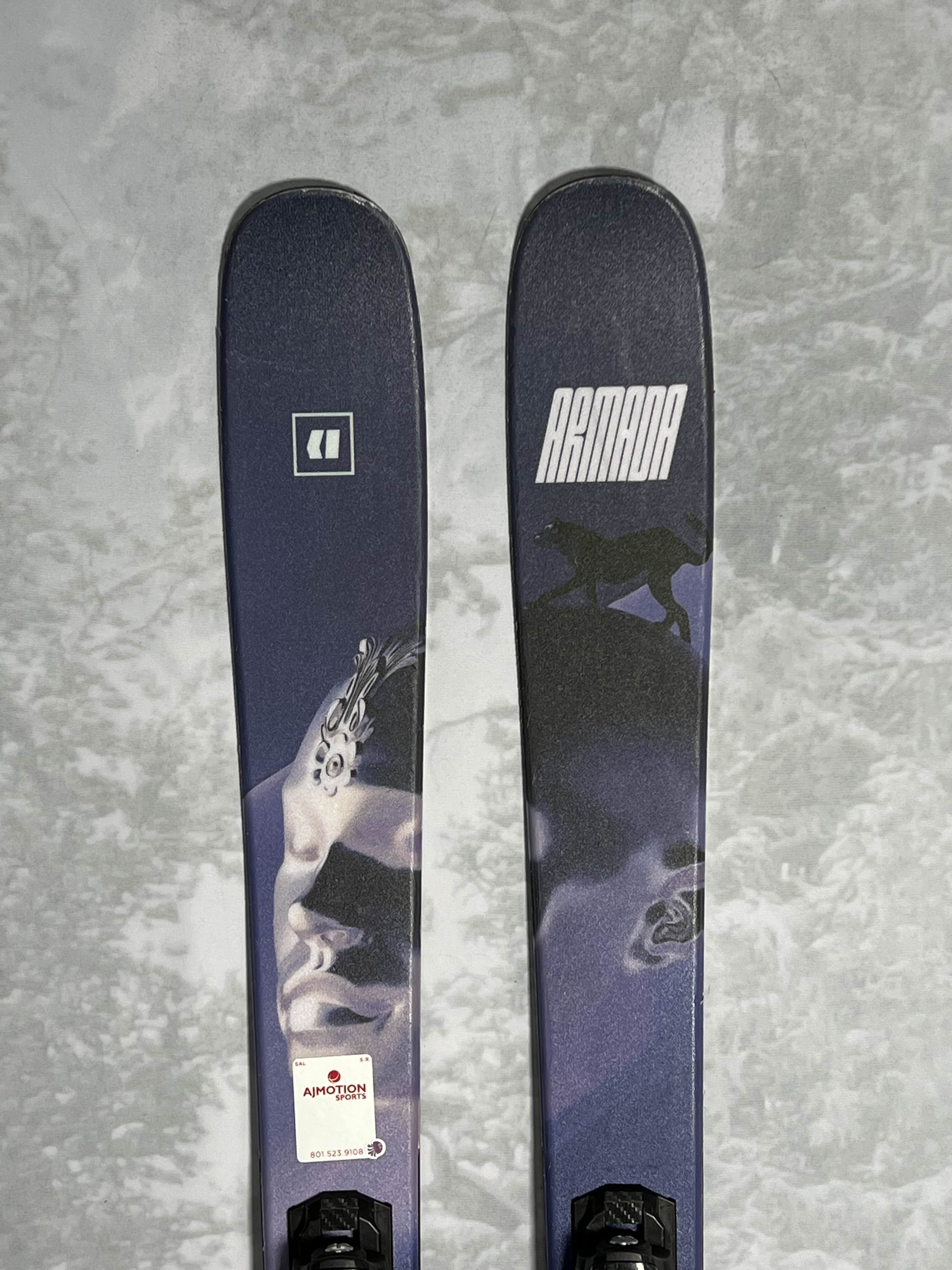 Lightly Used 2025 Armada ARV 84 157cm Skis w/ M10 GW Bindings