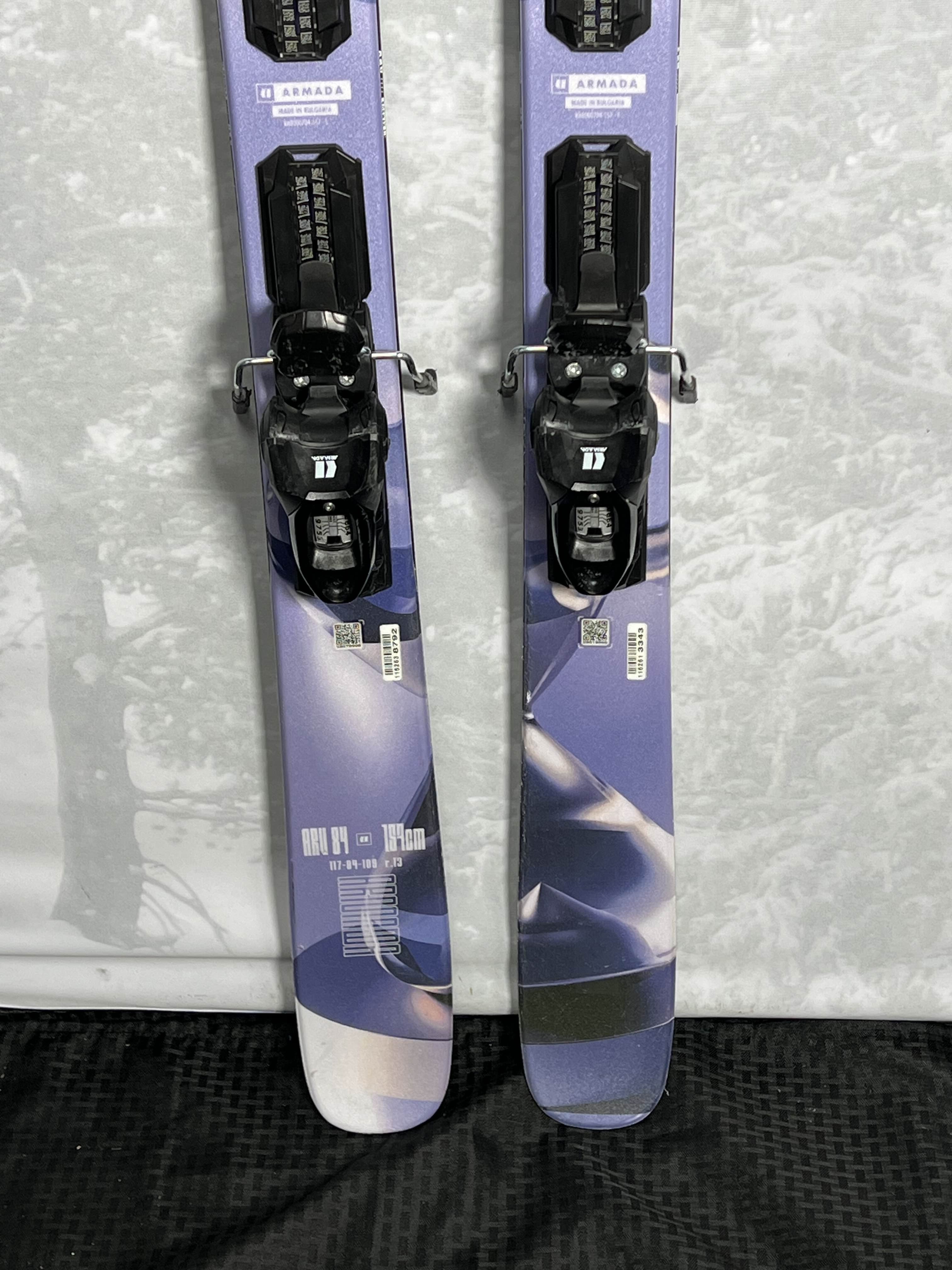 Lightly Used 2025 Armada ARV 84 157cm Skis w/ M10 GW Bindings