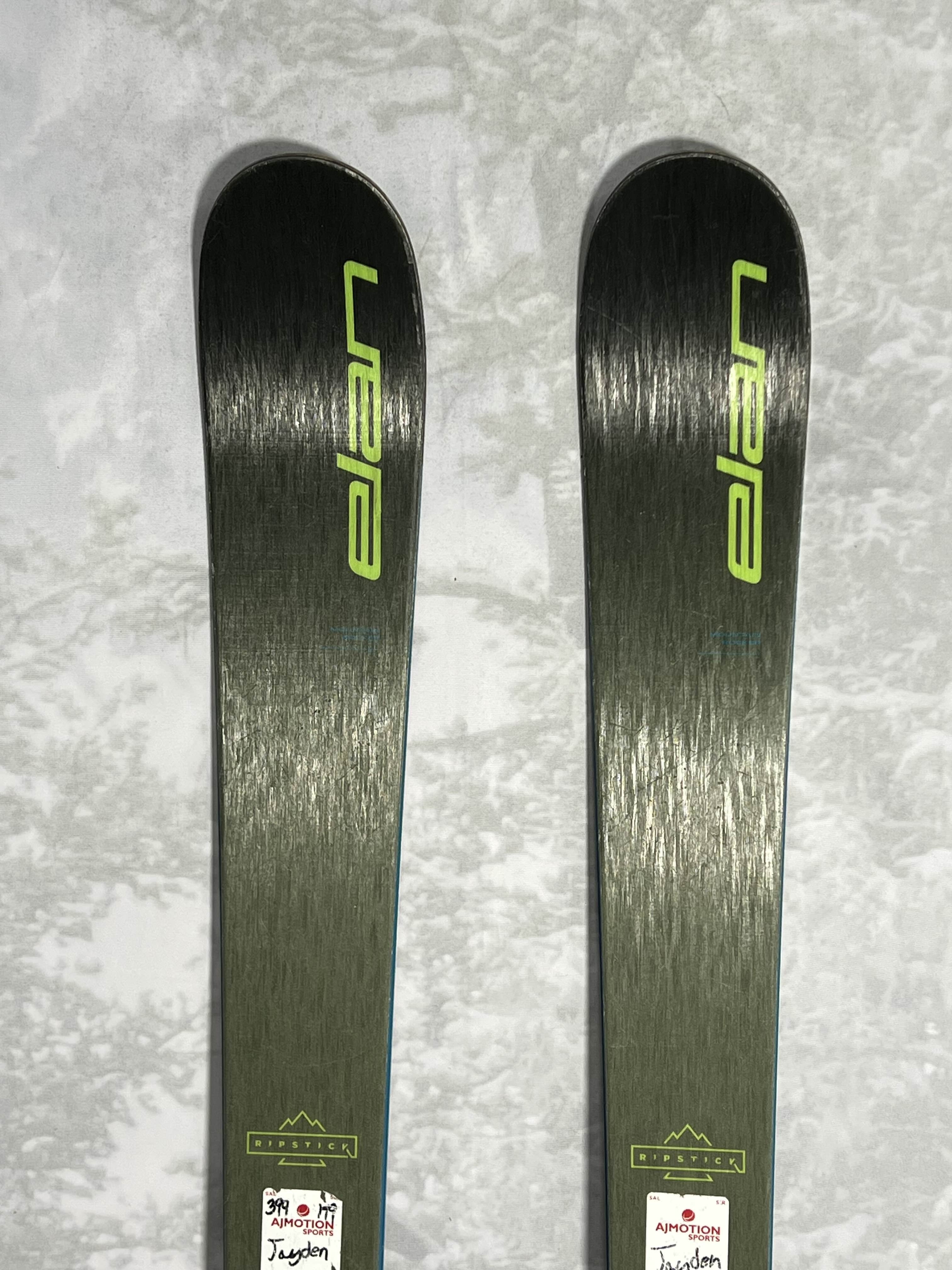 Lightly Used Elan Ripstick 86T 158cm 2023 Skis w/ Tyrolla Attack 14 MN Adjustable Bindings
