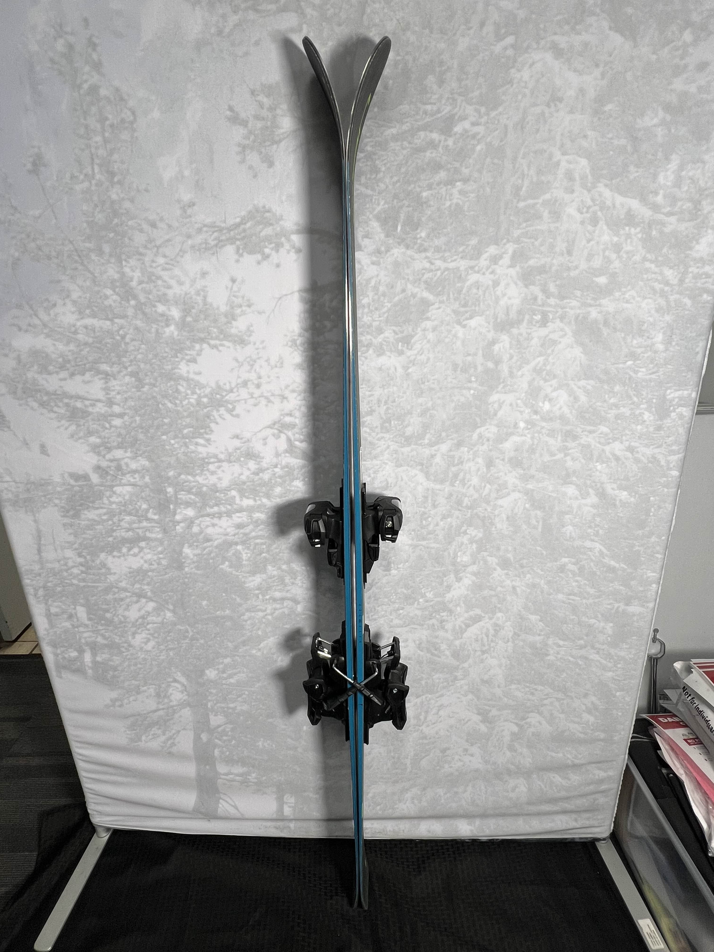 Lightly Used Elan Ripstick 86T 158cm 2023 Skis w/ Tyrolla Attack 14 MN Adjustable Bindings