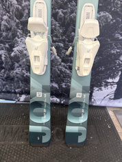 Head Easy Joy 148cm Skis w/ HEAD Joy 9 GW SLR Demo Binding - New 2026