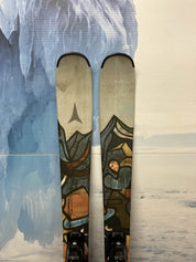 Atomic Bent 85r 160cm Skis w/ Atomic Strive 10 Bindings Lightly Used 2026