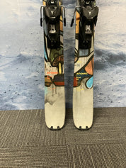 Atomic Bent 85r 160cm Skis w/ Atomic Strive 10 Bindings Lightly Used 2026