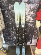 Salomon Stance W 80 141cm Skis w/ Salomon M10 GW SYS Demo Binding - New 2026