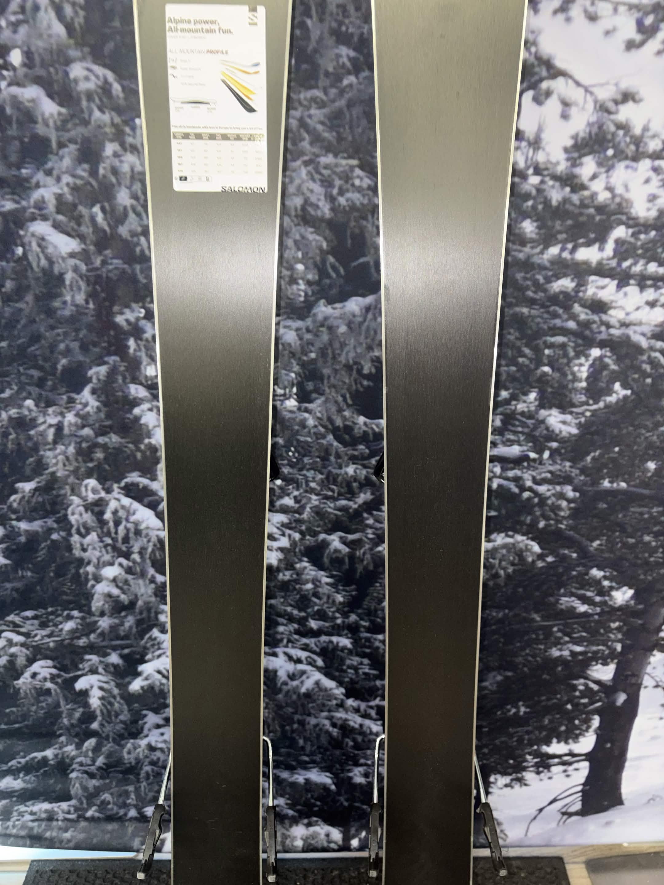 Salomon Stance W 80 141cm Skis w/ Salomon M10 GW SYS Demo Binding - New 2026