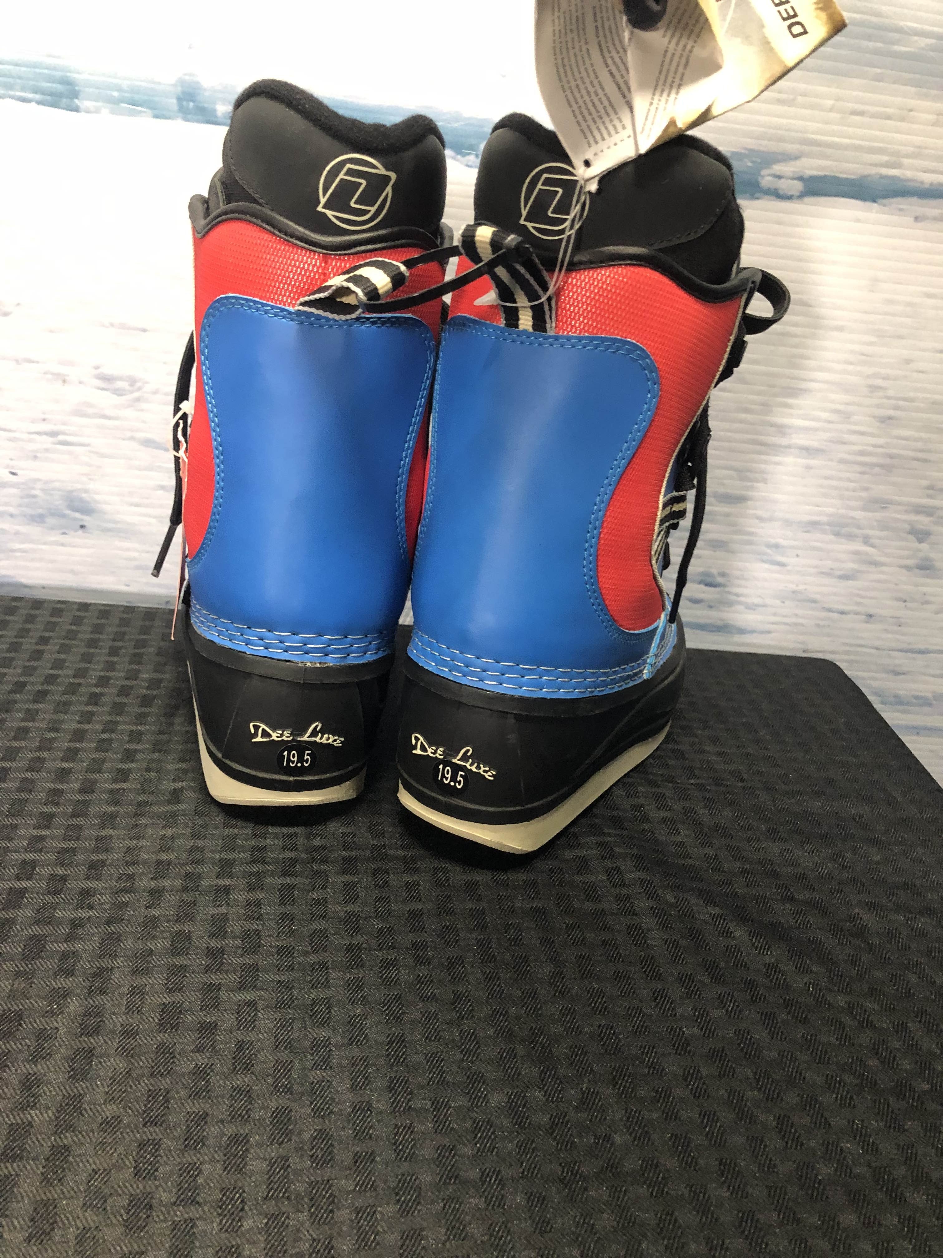 New Dee Luxe Lace Up Kid's Size 19.5 Snowboard Boot