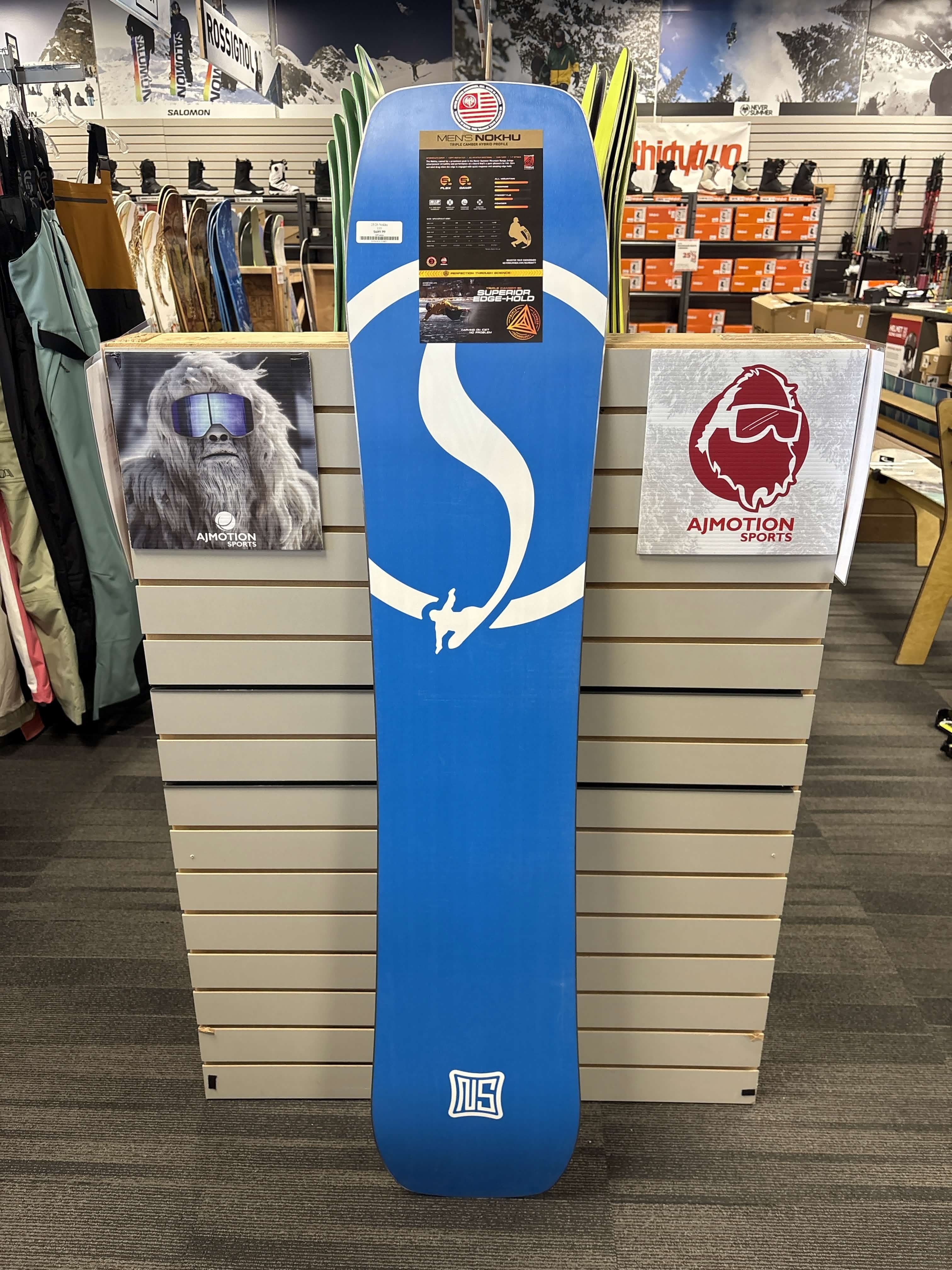 Never Summer Nokhu 155cm Snowboard - Lightly Used 2026