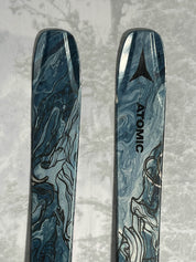 Lightly Used 2023 Atomic Bent Chetler 90 175cm Skis with Adjustable tyrolia MN 14 Bindings
