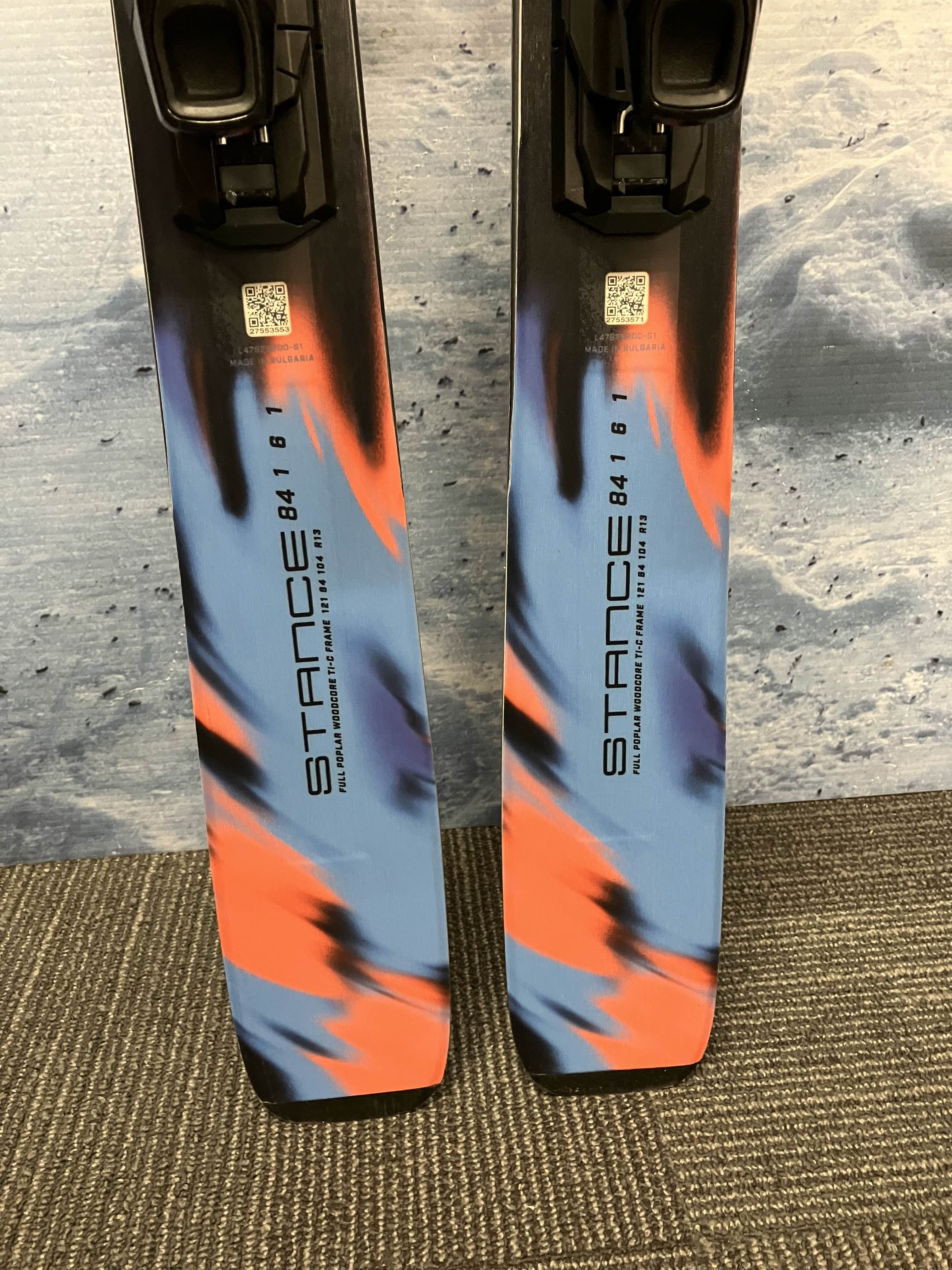 Salomon Stance 84r 161cm w/ Salomon M12 Gw SYS Binding Lightly Used 2026