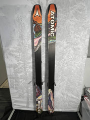 Lightly Used 2023 Atomic Bent Chetler 90 175cm Skis with Adjustable tyrolia MN 14 Bindings