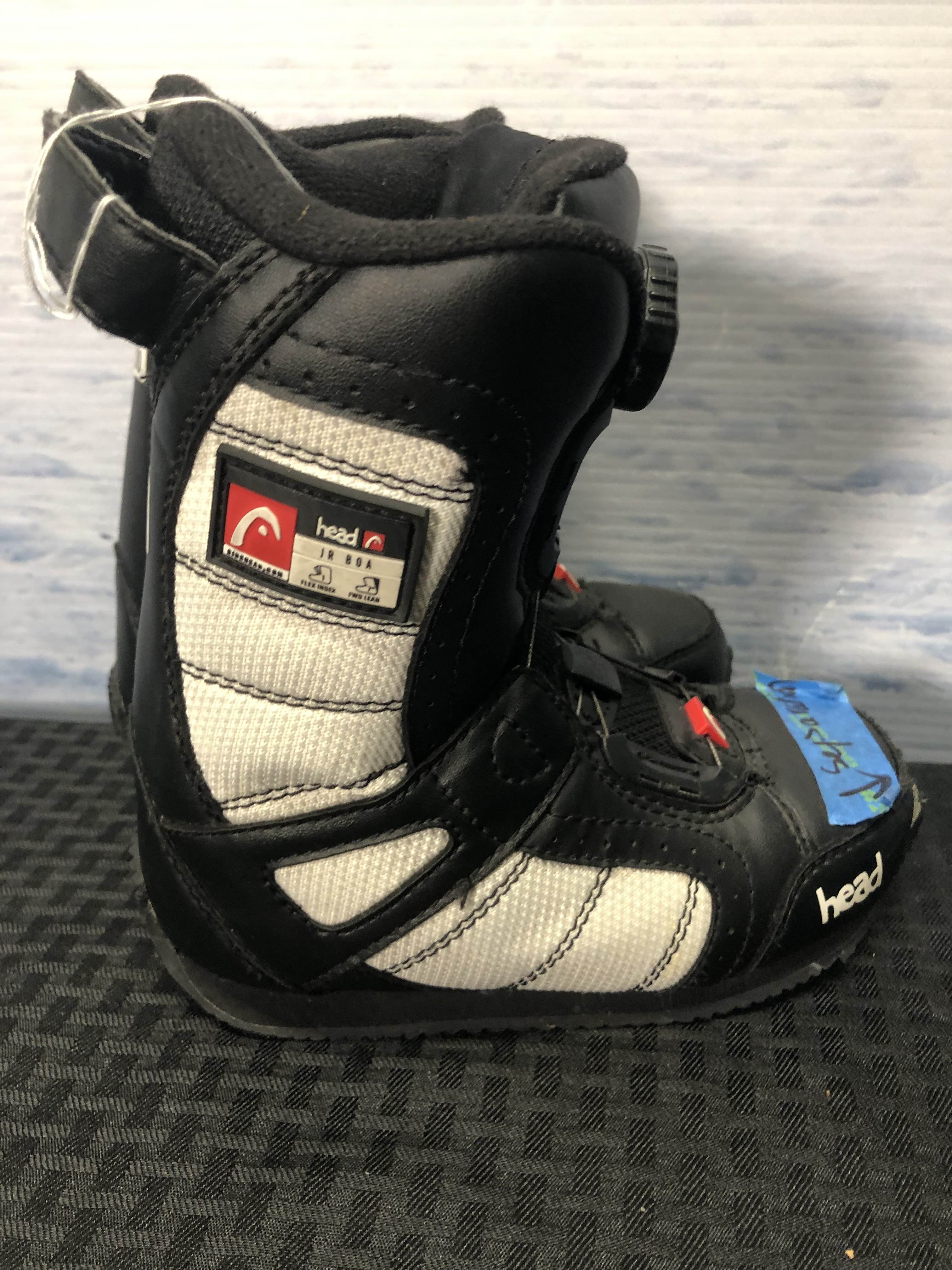Used Head 550 4D Jr 18.0 BOA Kids Snowboard Boots