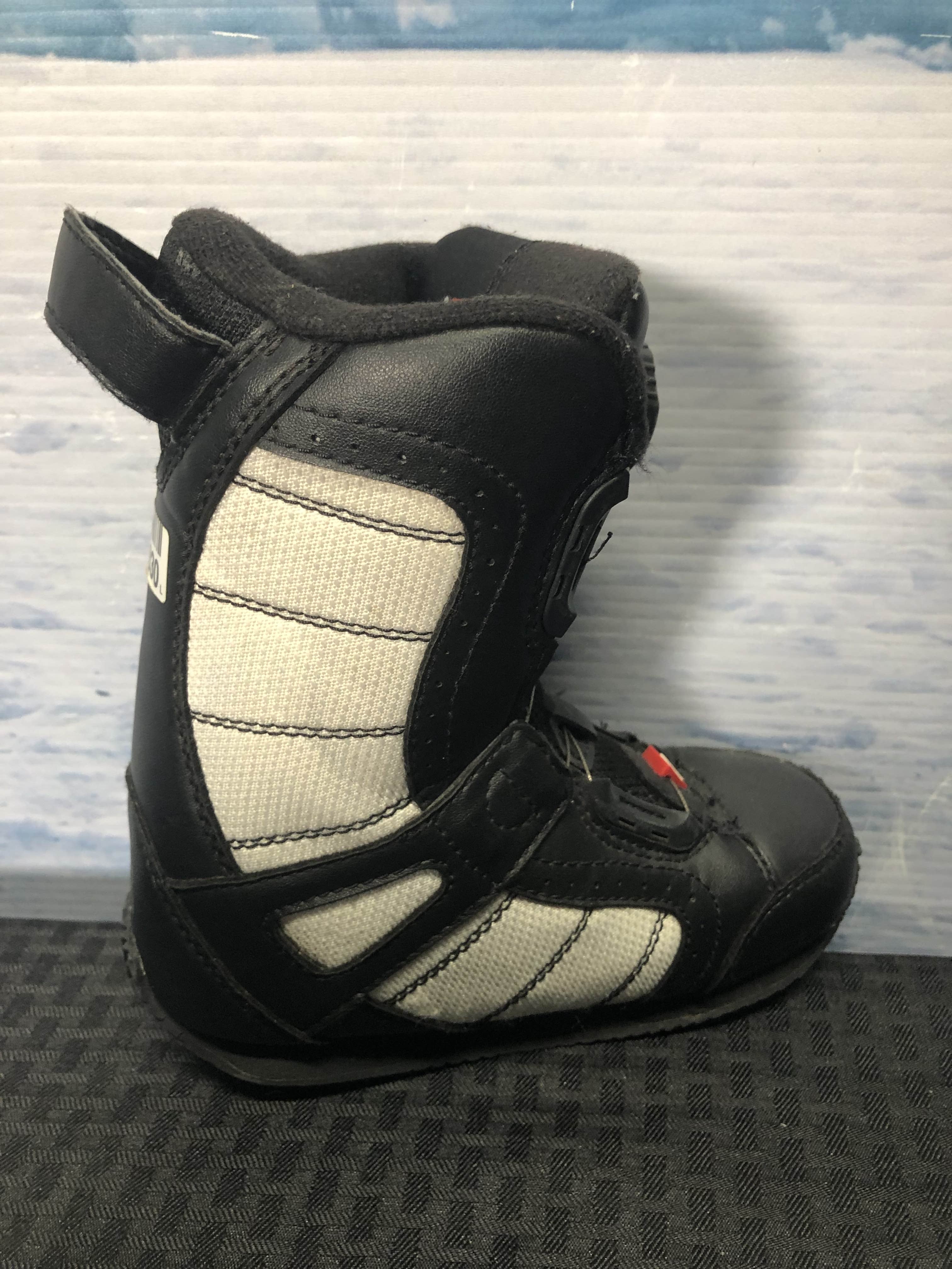 Used Head 550 4D Jr 18.0 BOA Kids Snowboard Boots