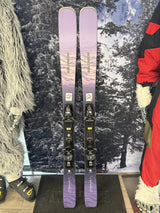 Salomon Stance 84W 151cm Skis w/ Salomon M11 GW SYS Demo Binding -New 2026
