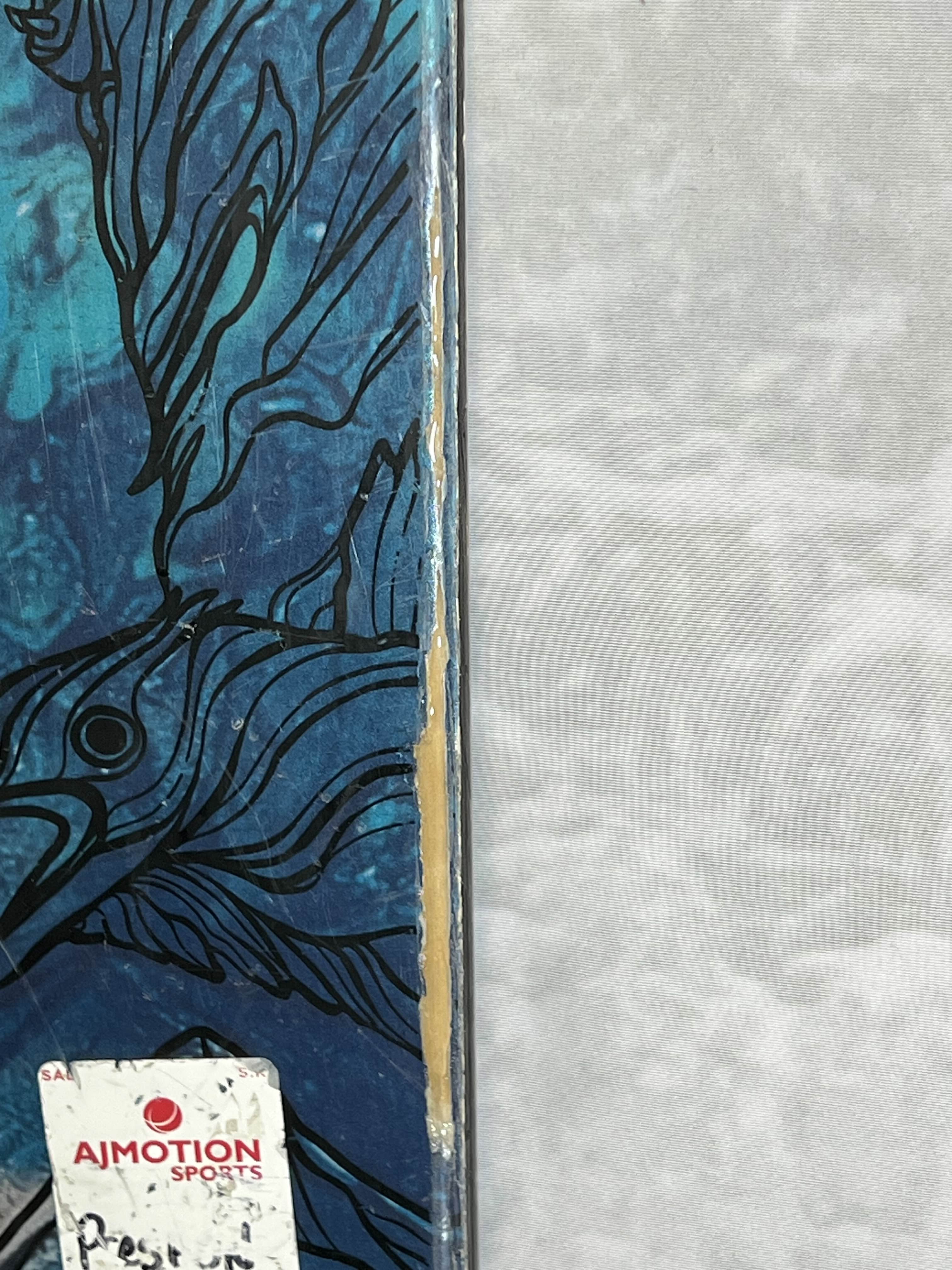 Used 2023 Atomic Bent Chetler 100 180cm Skis with Adjustable Elan Attack 13 Bindings