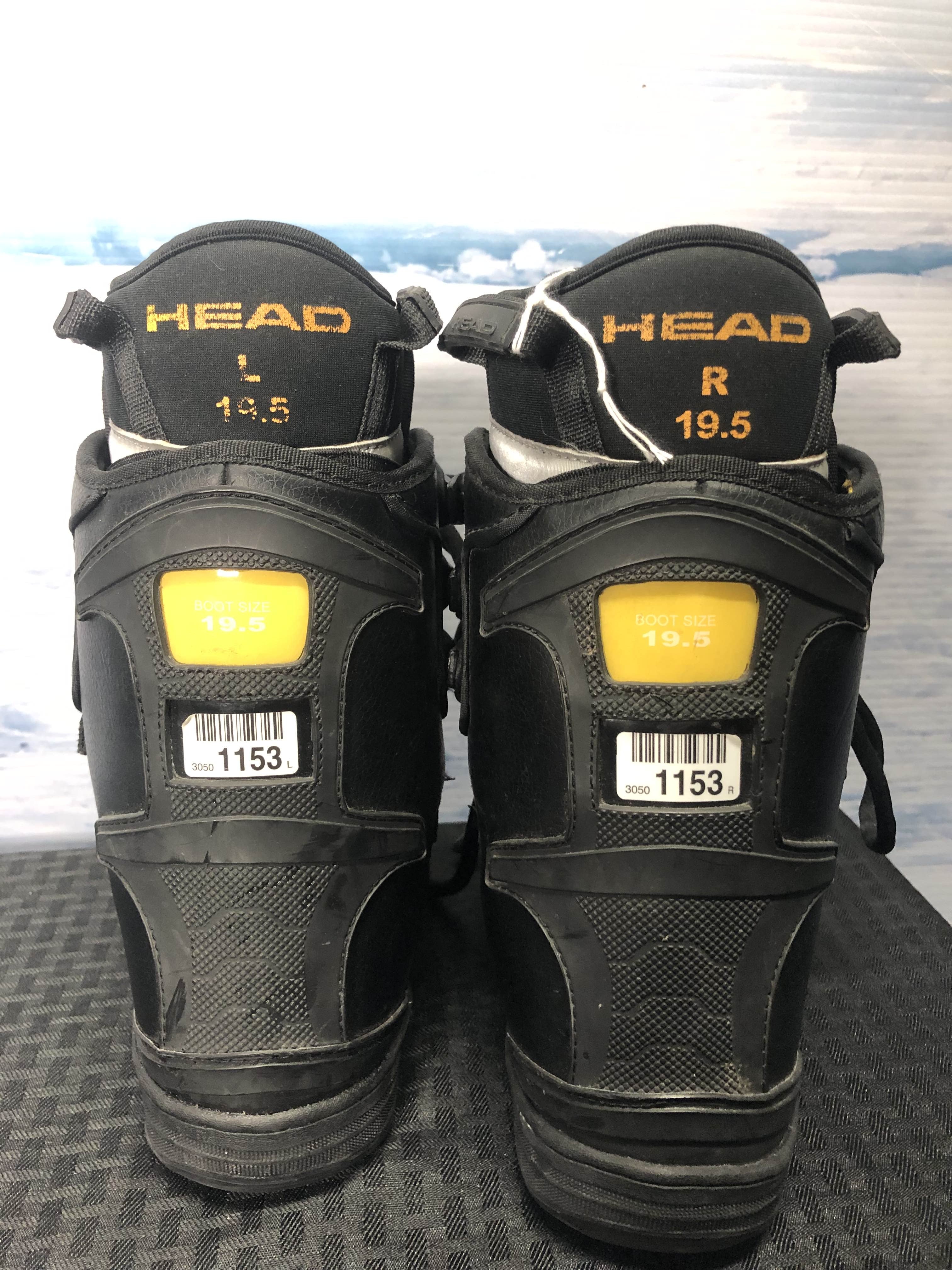 Used Head 450 RC Jr 19.5 BOA Kids Snowboard Boots