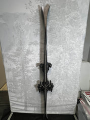 Used 2023 Atomic Bent Chetler 100 180cm Skis with Adjustable Elan Attack 13 Bindings