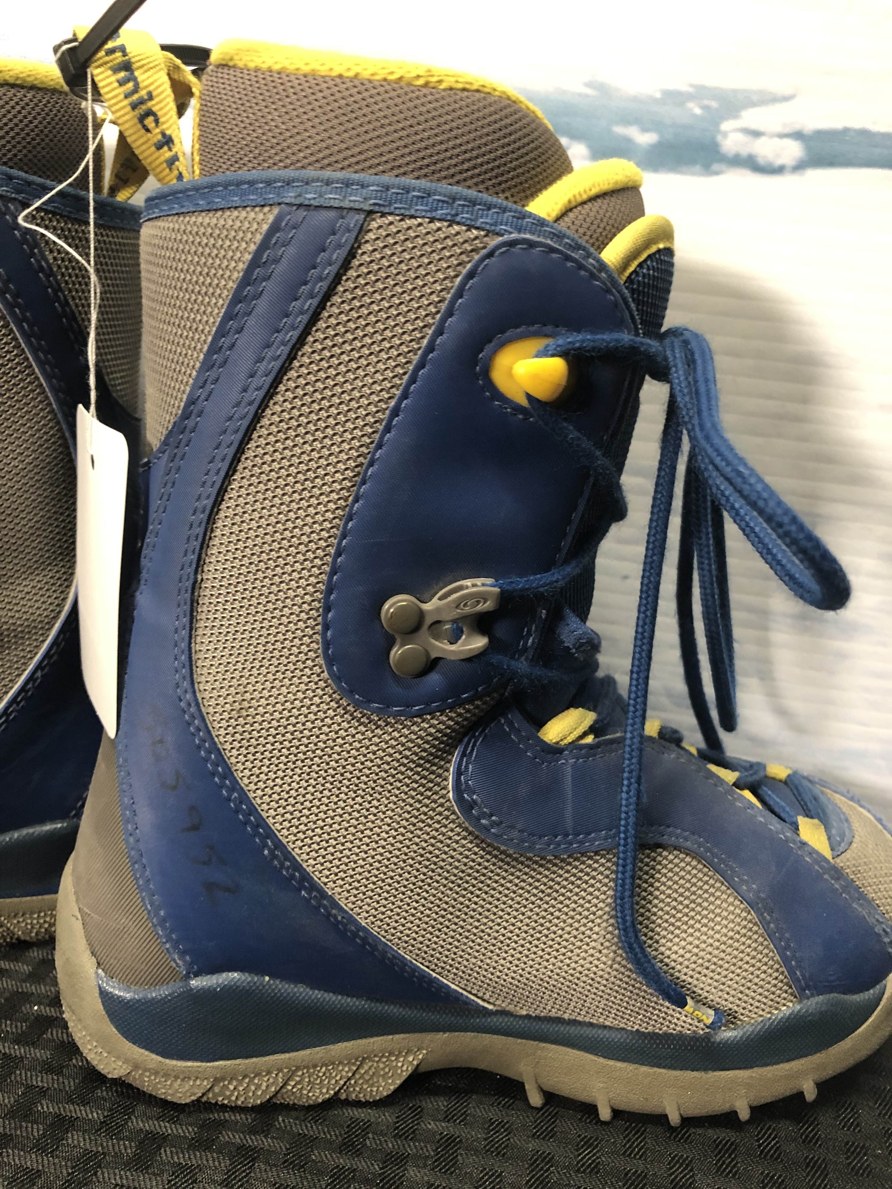 Used Salomon Talapus Jr Lace Snowboard Boot- 21.0
