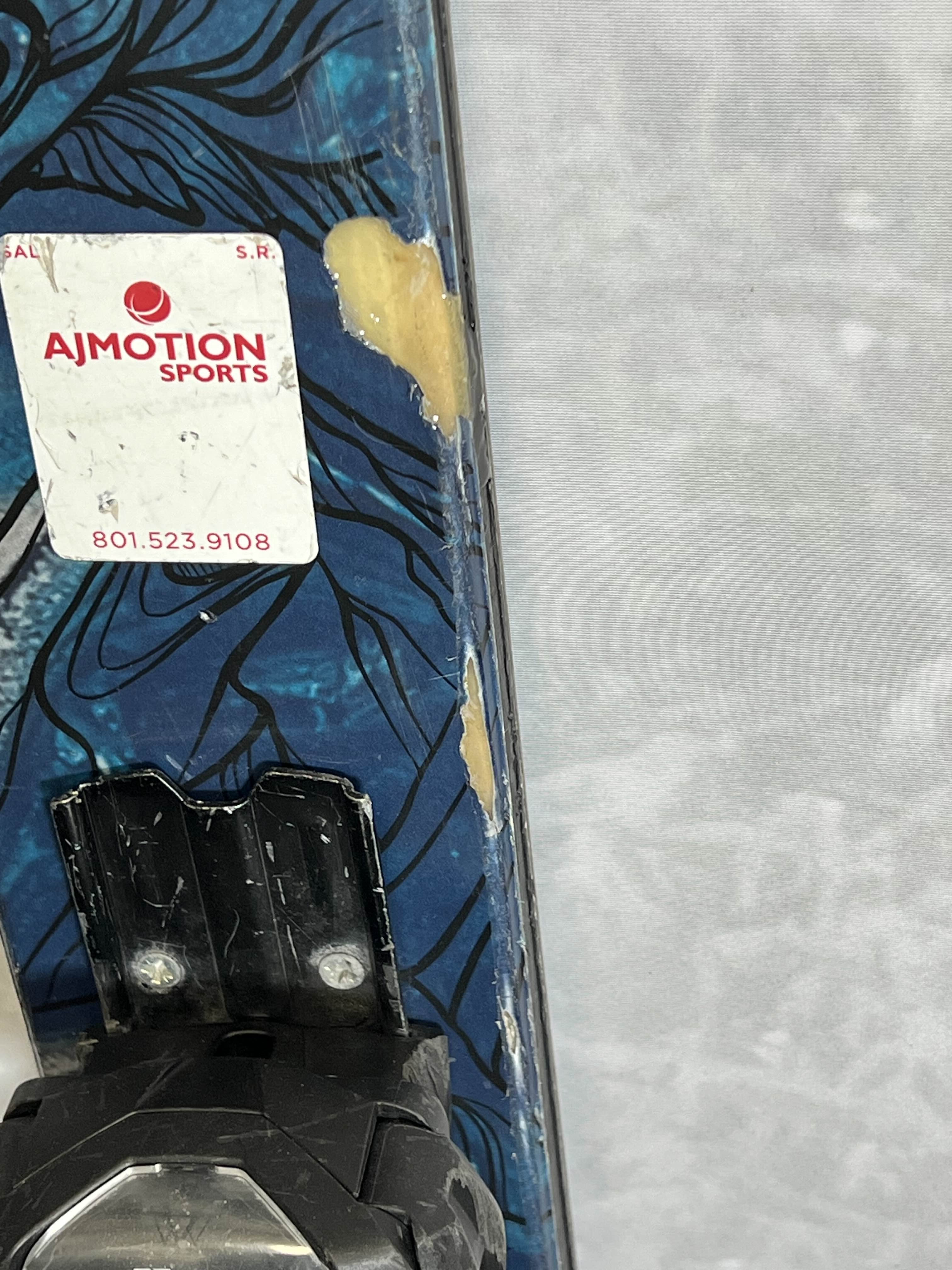 Used 2023 Atomic Bent Chetler 100 172cm Skis with Adjustable Tyrolia Attack 14 Bindings