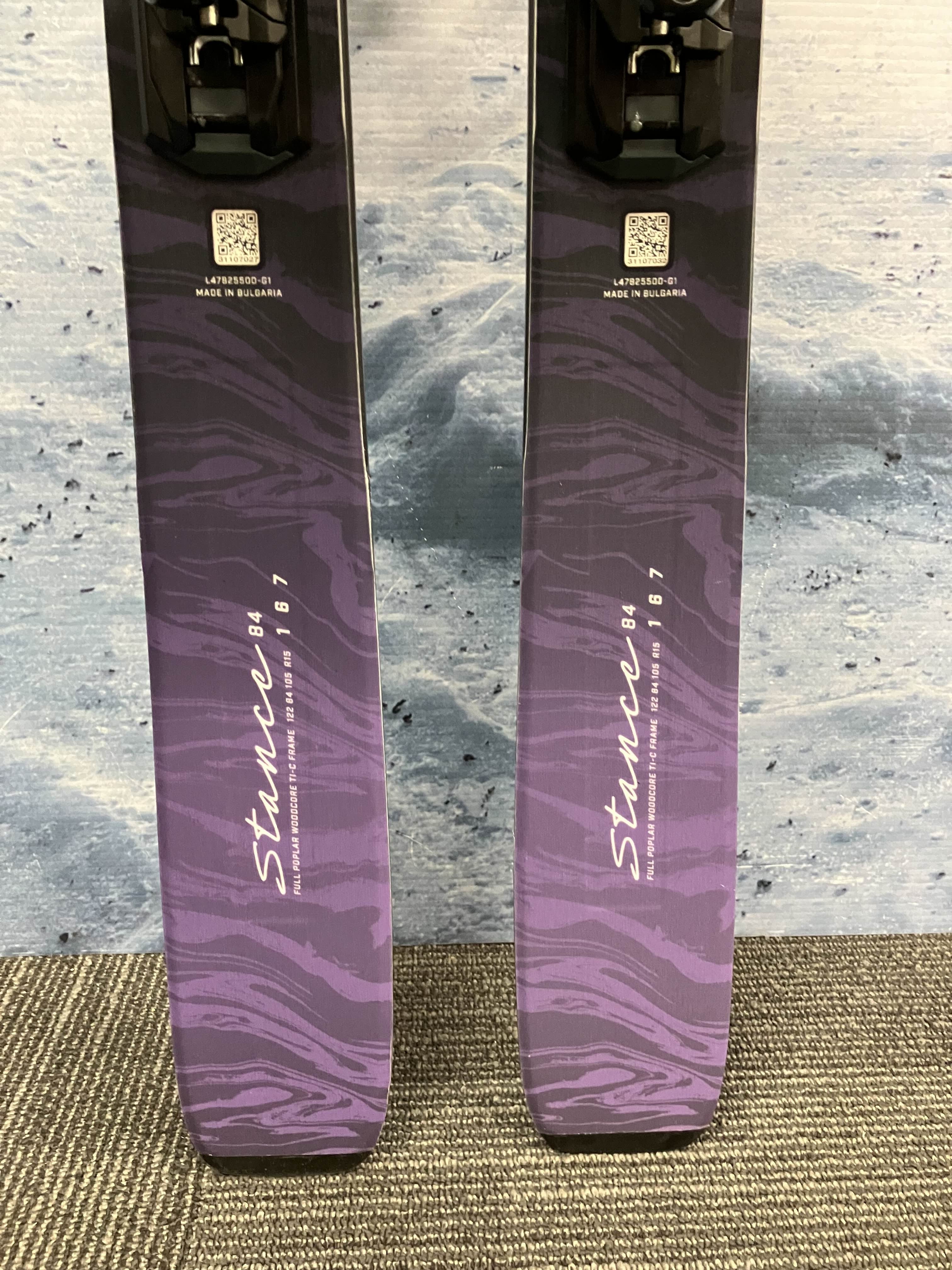 Salomon Stance 84r 169cm w/ Salomon M Gw SYS Binding Lightly Used 2026