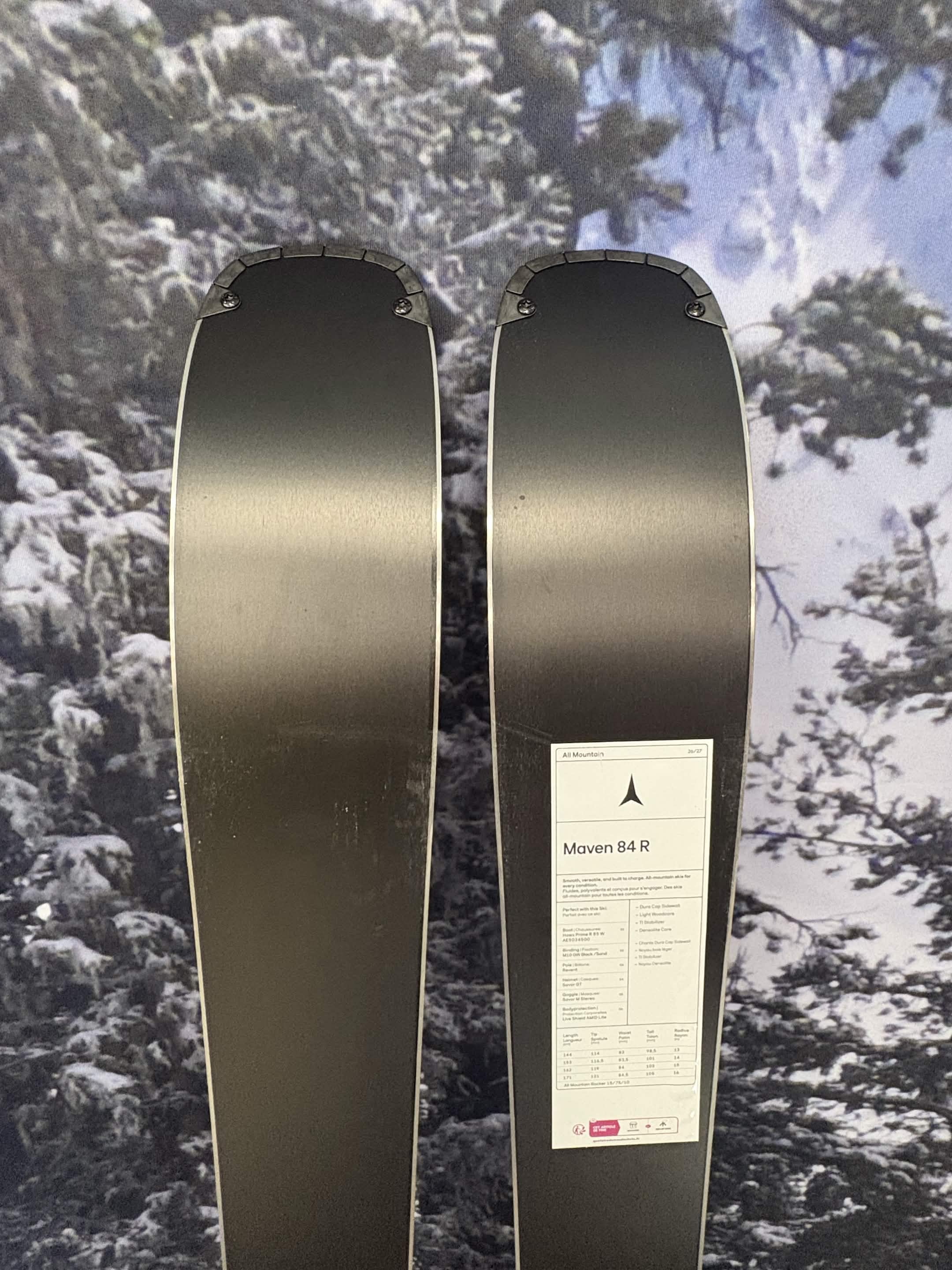 Atomic Maven 84 R 144cm Skis w/ Atomic M10 GW SYS ATO Demo Binding - New 2027