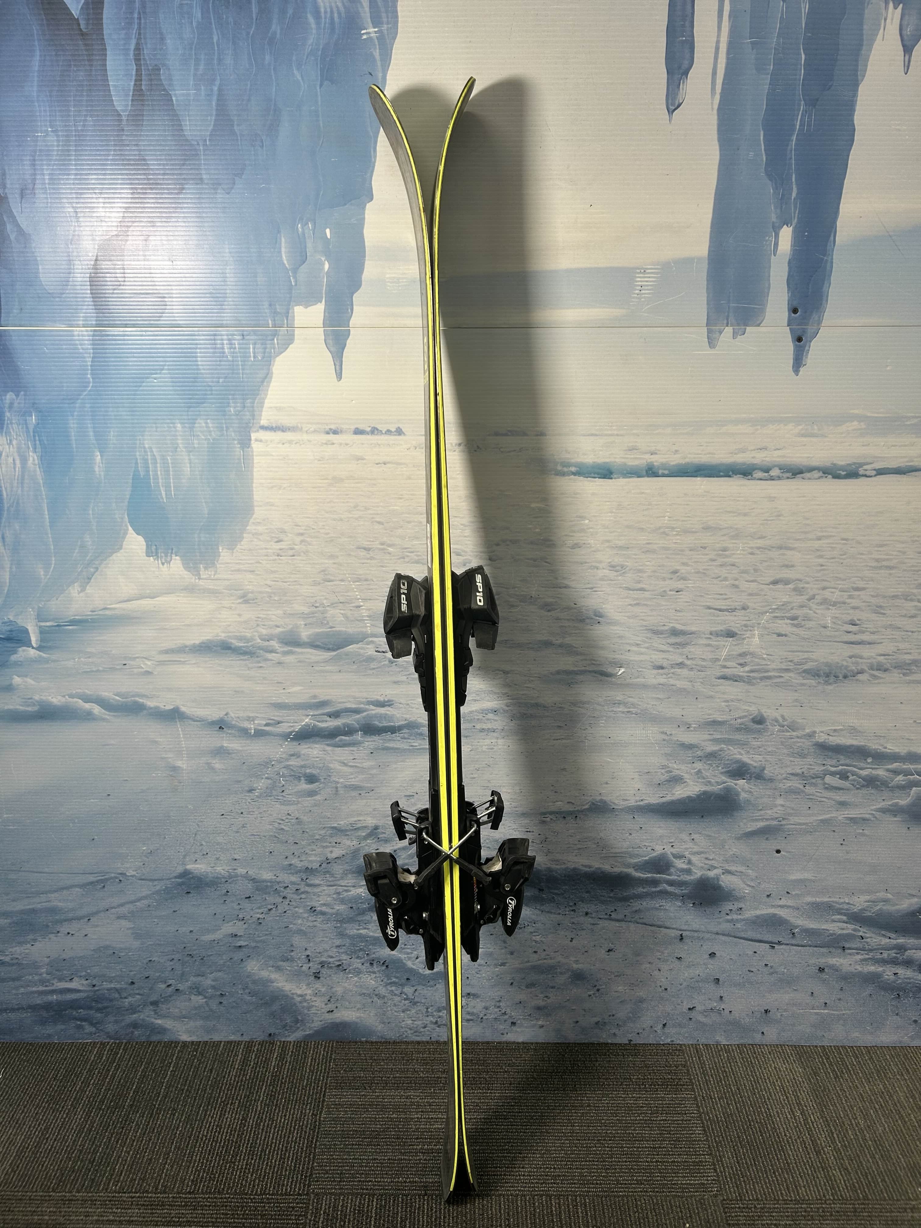 Used Salomon Qst 92 Ski w/ Tyrolia Sp 10 Demo Bindings - 153CM