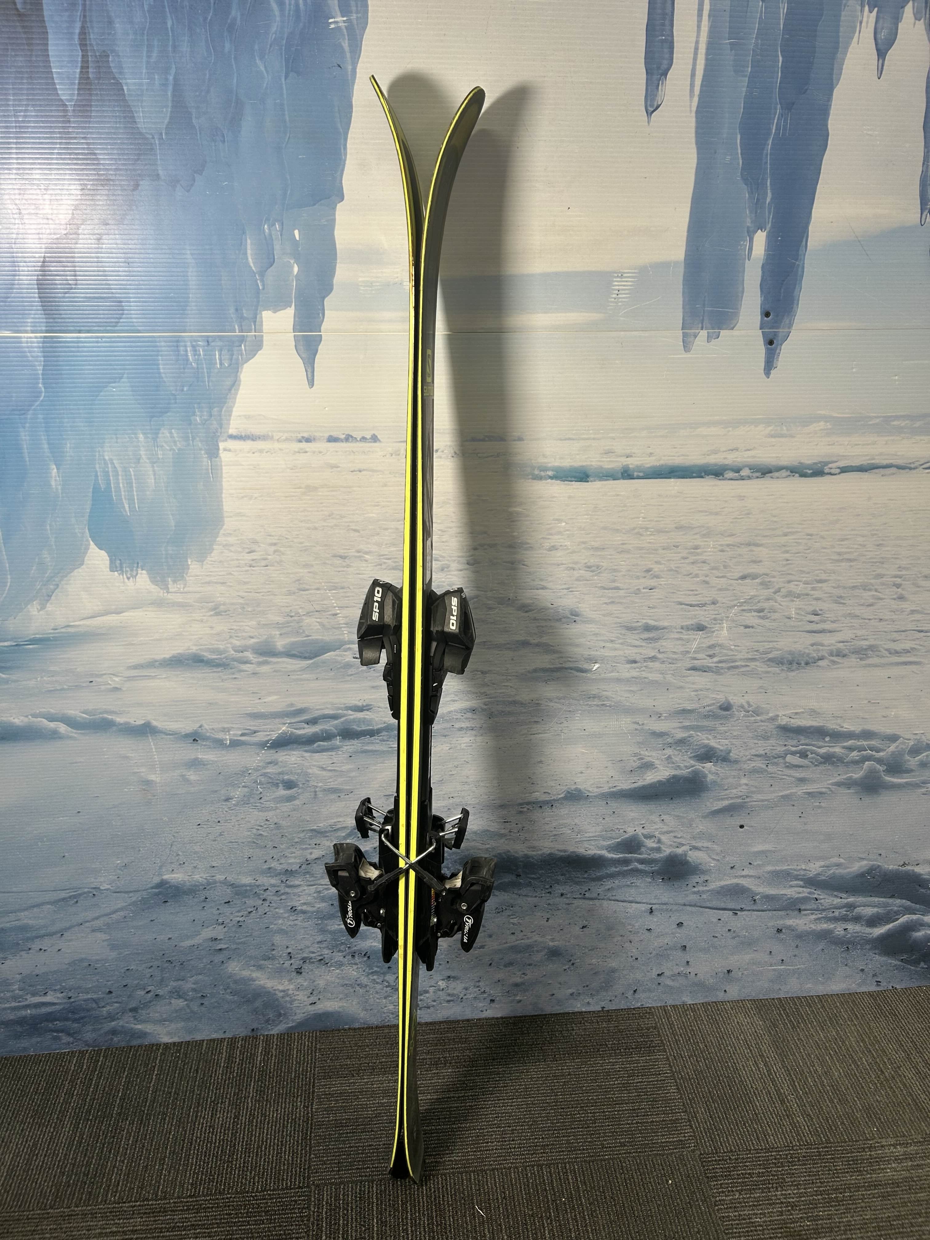 Used Salomon Qst 92 Ski w/ Tyrolia Sp 10 Demo Bindings - 153CM