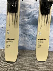 Atomic Maverick 84r 153cm Skis w/ Atomic M 10 Bindings Lightly Used 2026