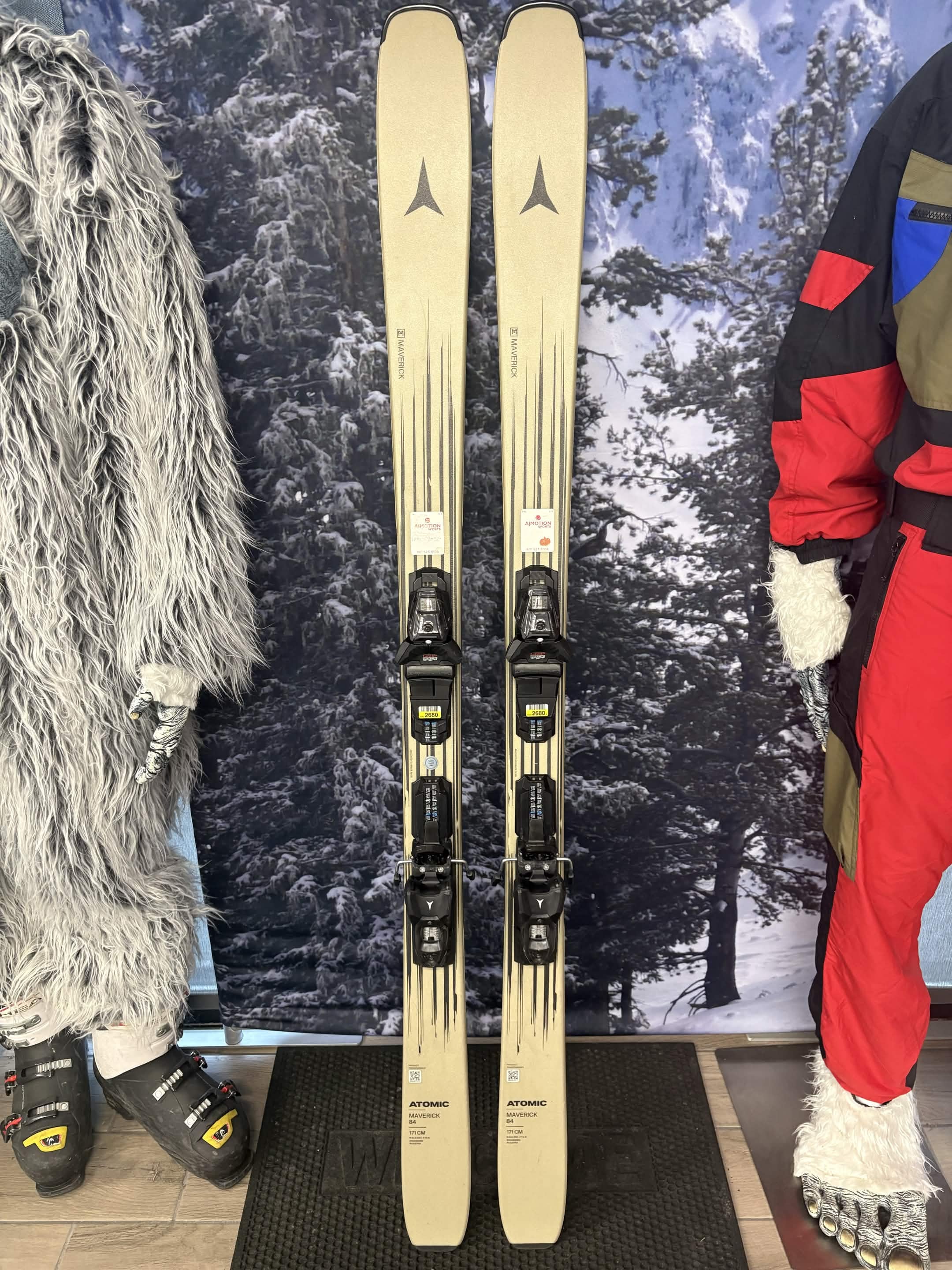 Atomic Maverick 84R 171CM Skis w/ Atomic EM10 GW ATO SYS Demo Binding - New 2026