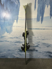 Used Salomon Q 85 Ski w/ Salomon Sympro 12 Demo Bindings - 160CM