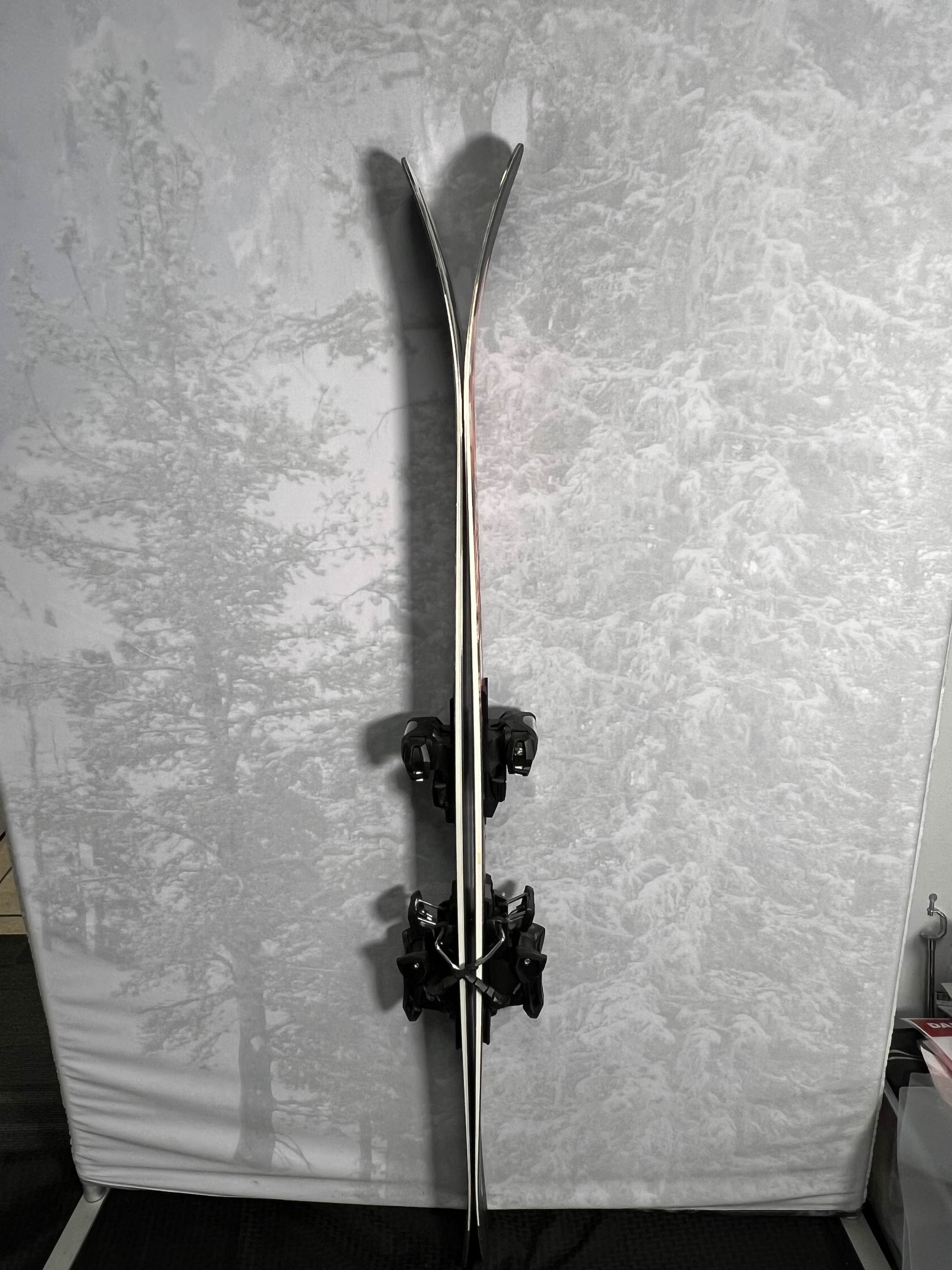 Used 2023 Nordica Santa Ana 98 151cm Skis with Adjustable Tyrolia Attack 11 MN Bindings