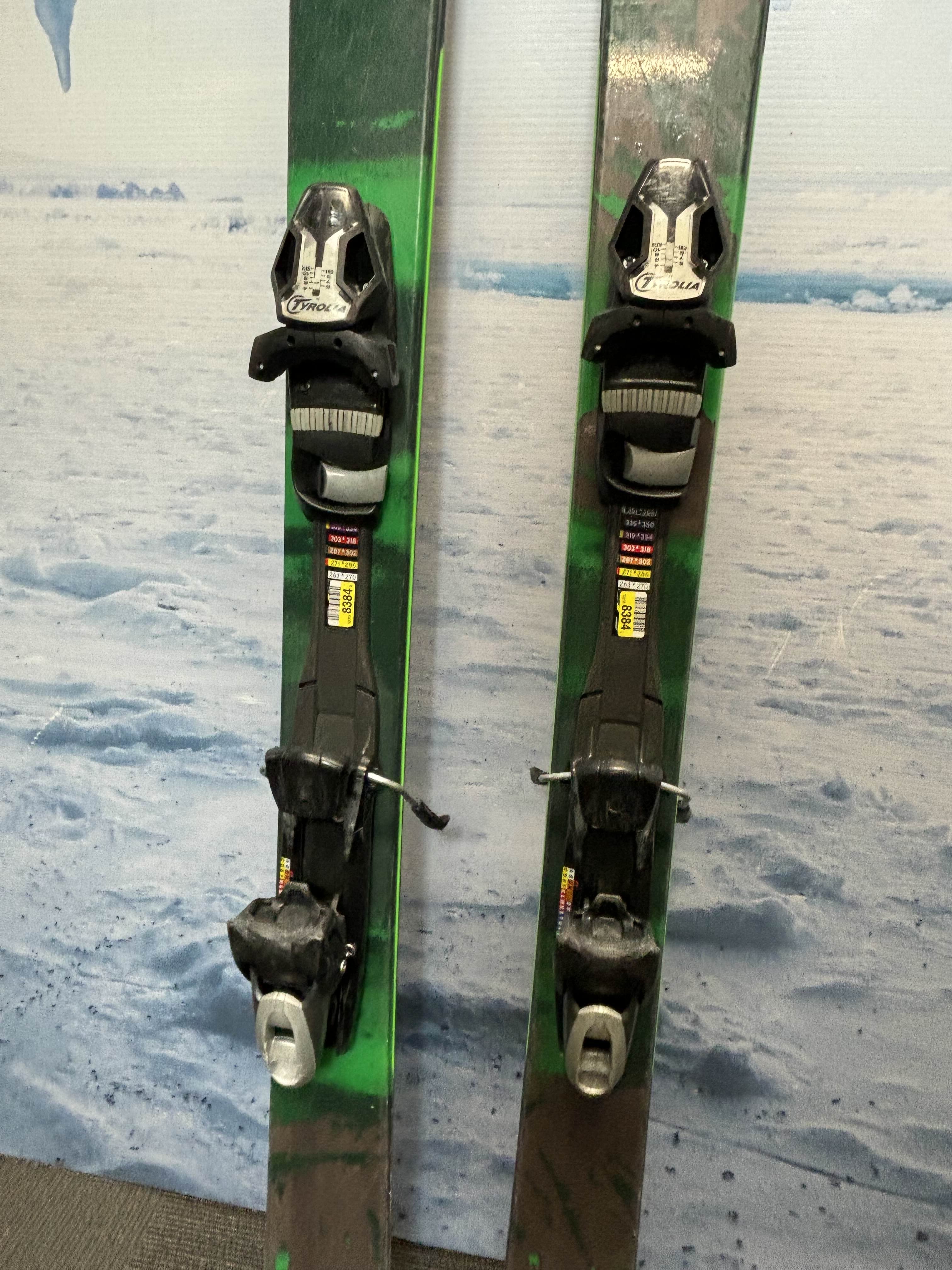 Used Salomon SQ 90 Ski 185cm w/ Tyrolia Sympro Rental Binding