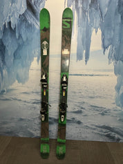 Used Salomon SQ 90 Ski 185cm w/ Tyrolia Sympro Rental Binding