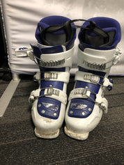 Used Nordica Team 3 Firearrow Youth Kids Ski Boot - 21.5MP