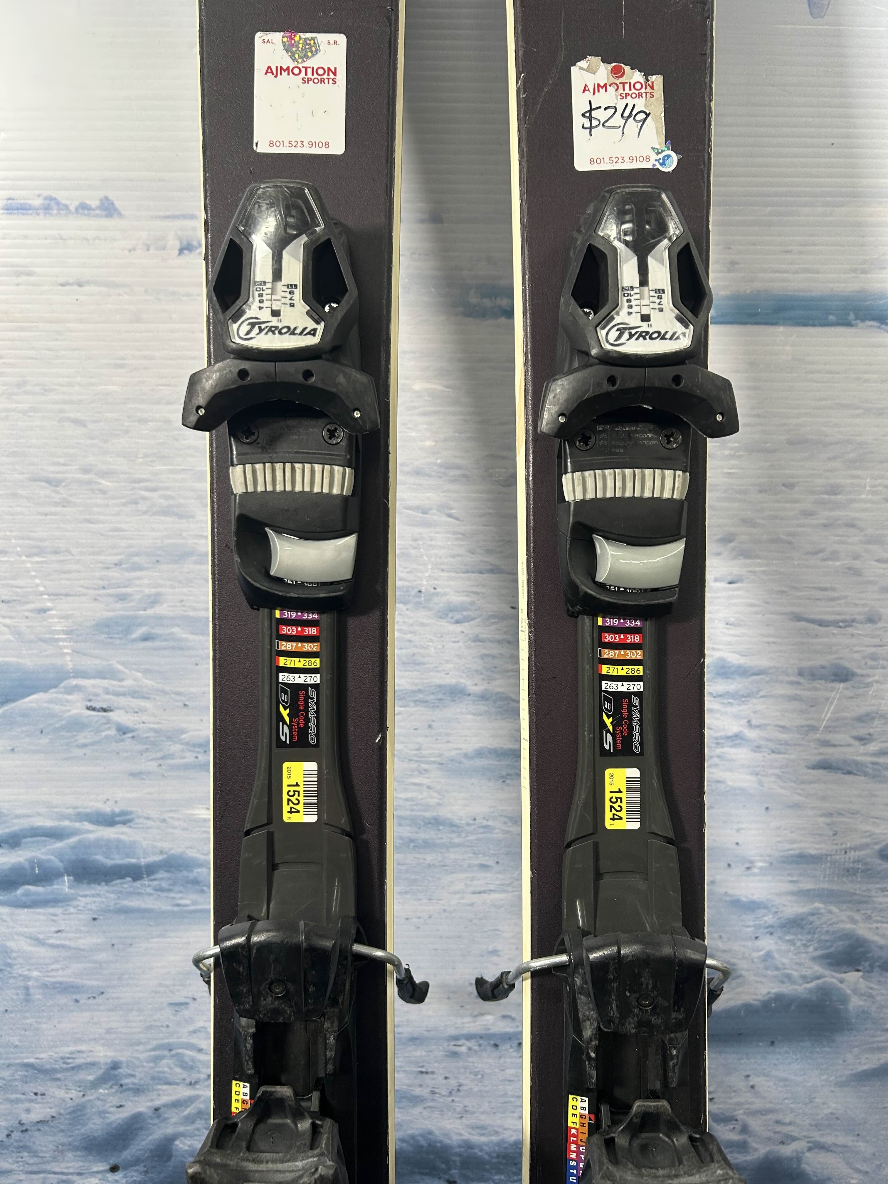 Used Head Venturi 95 Ski w/ Tyrolia Sympro 12 Demo Bindings - 181CM