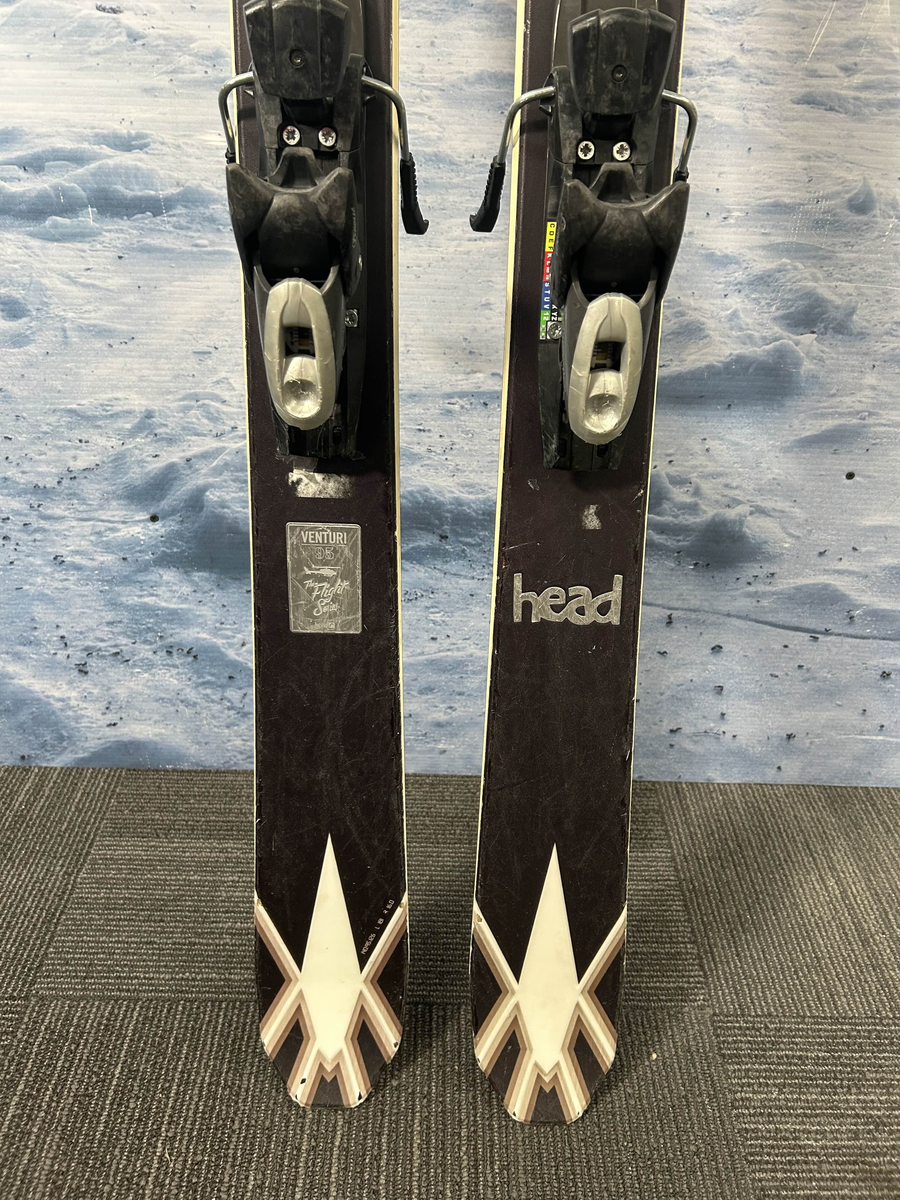Used Head Venturi 95 Ski w/ Tyrolia Sympro 12 Demo Bindings - 181CM