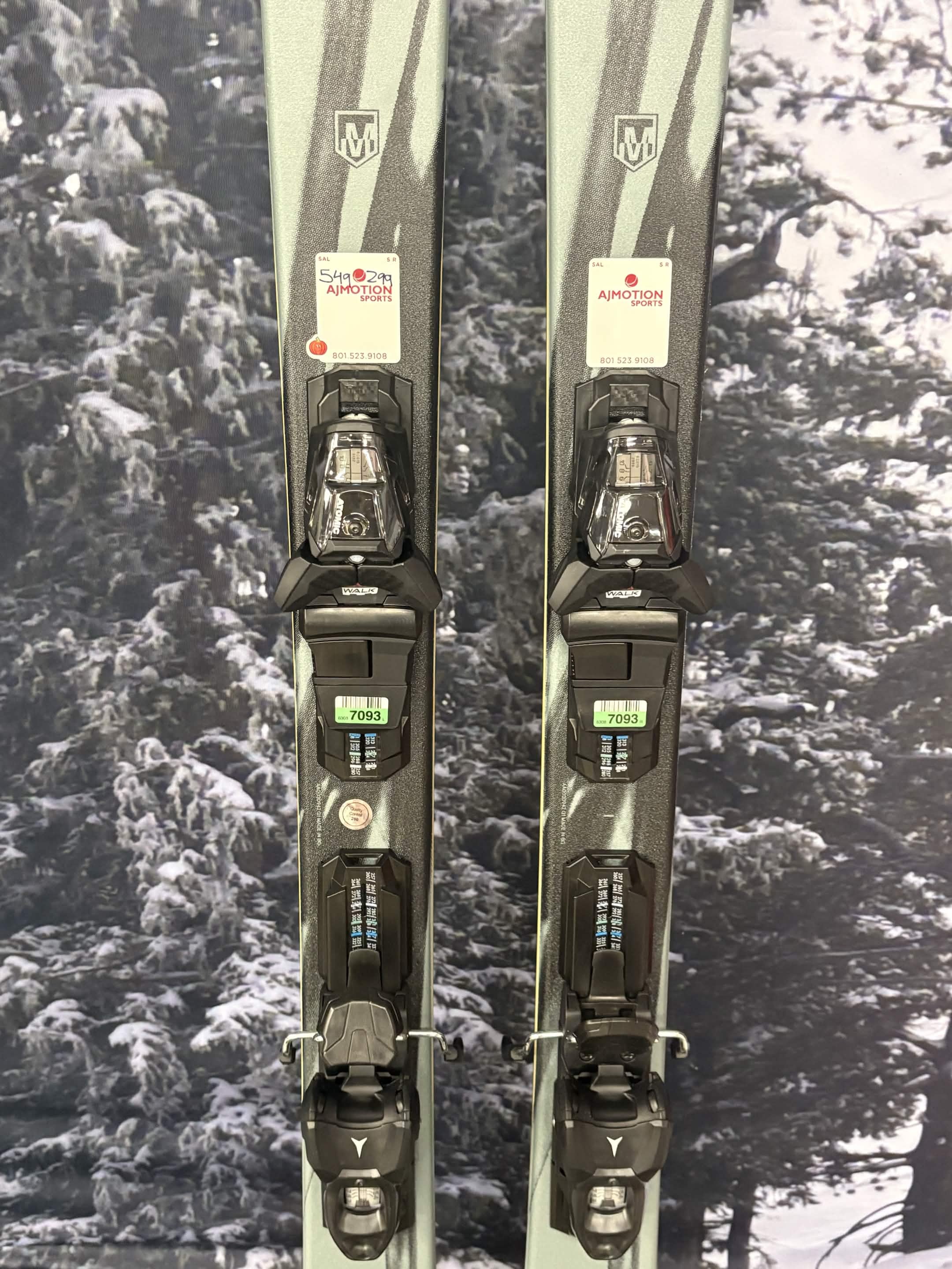 Atomic Maverick 84 R 162cm Skis w/ ATOMIC M10 GW SYS ATO Demo Binding - New 2027