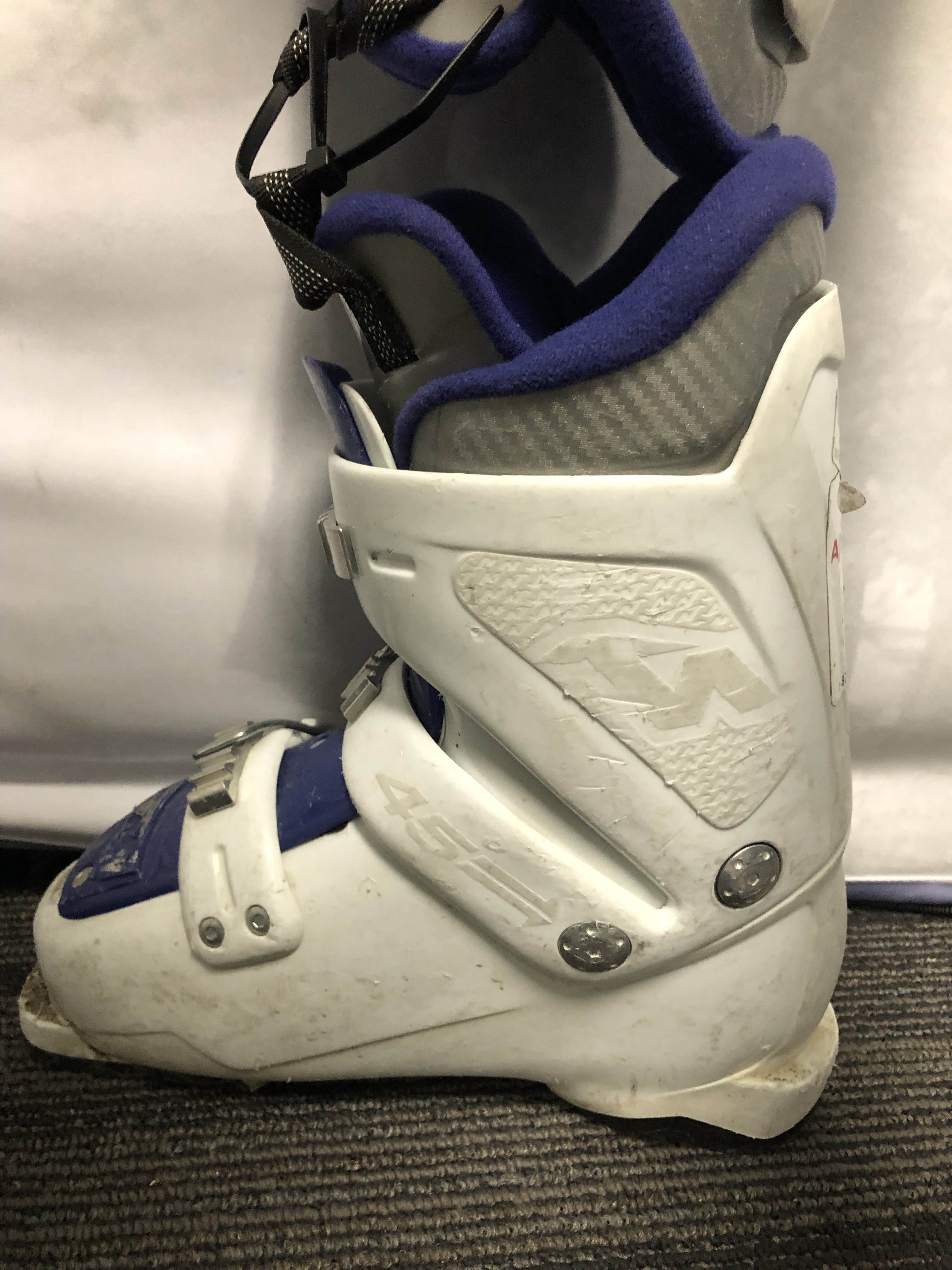 Used Nordica Team 3 Firearrow Youth Kids Ski Boot - 21.5MP