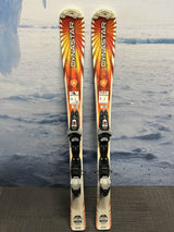Used Dynastar Sb Team Cham Youth Kids Ski w/ Look Xpress 4.5 Demo Bindings - 120CM