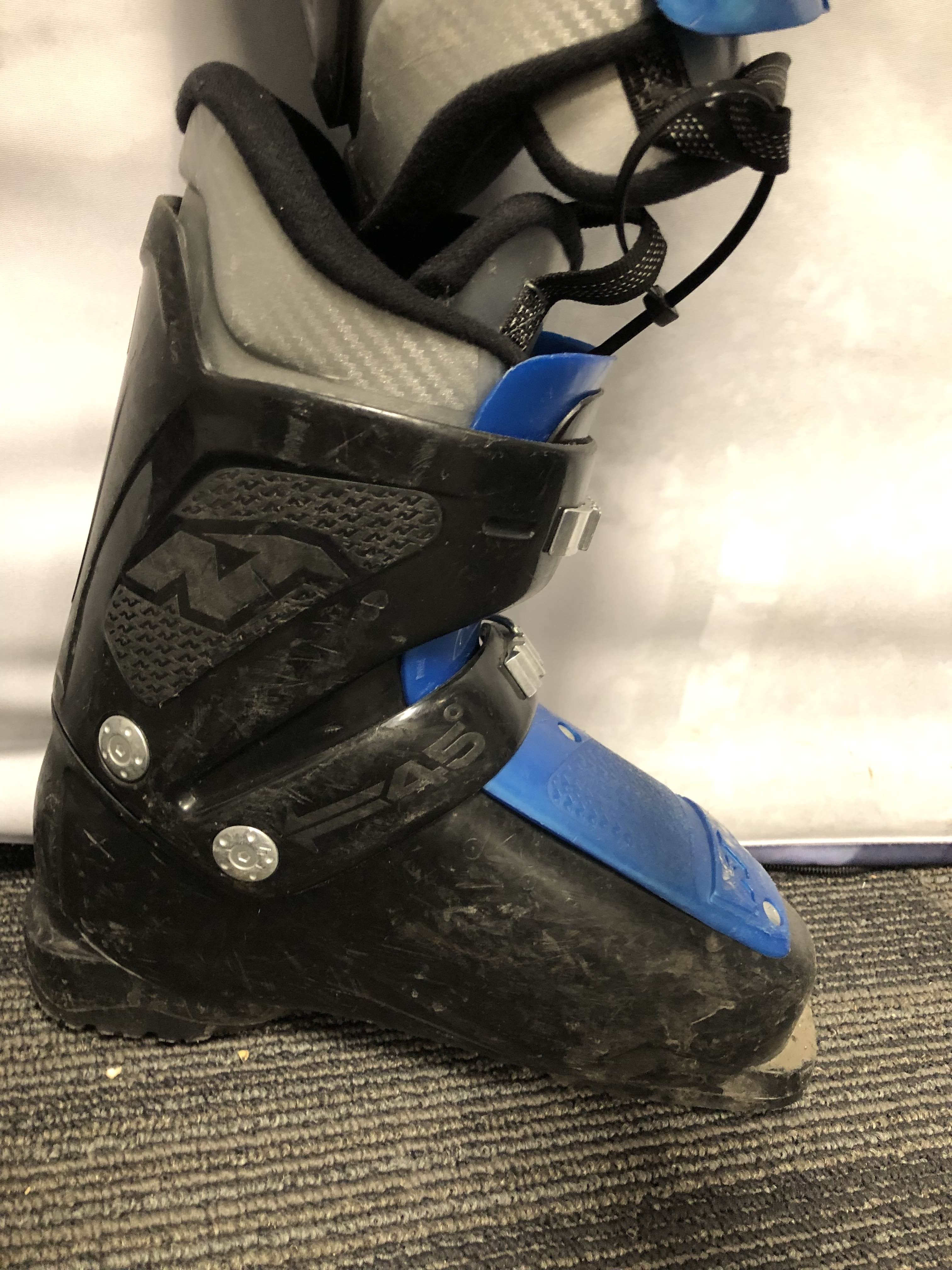 Used Nordica Team 3 Firearrow Youth Kids Ski Boot - 21.5MP