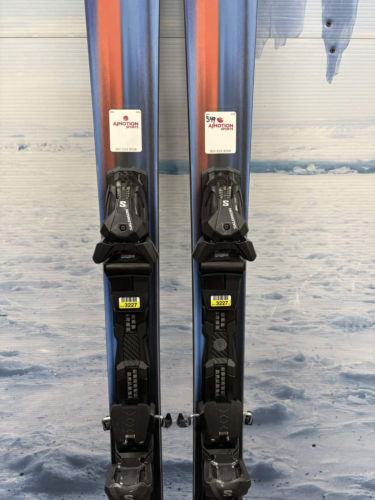 Salomon Stance 84r 177cm w/ Salomon M12 Gw SYS Binding Lightly Used 2026