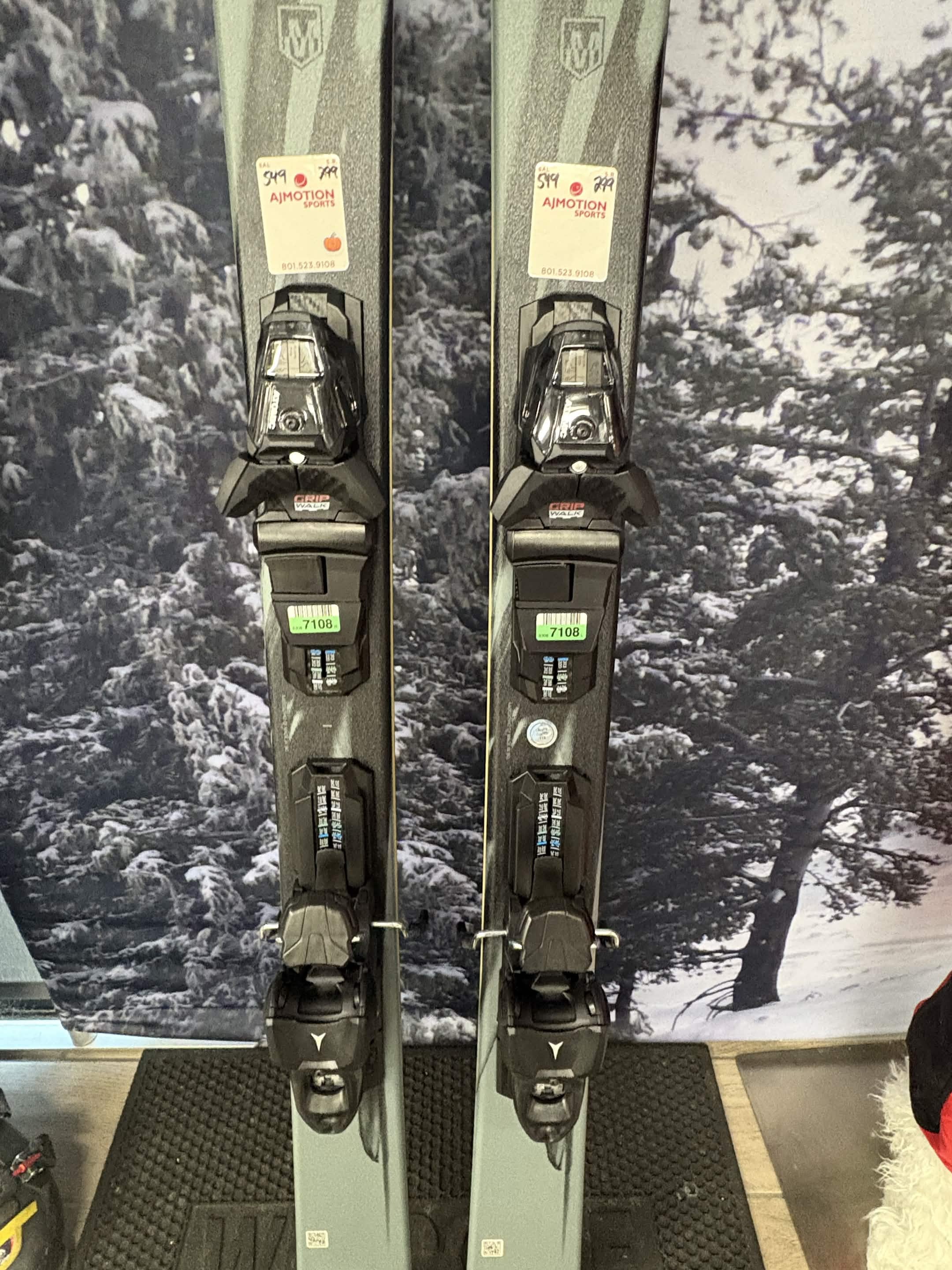 Atomic Maverick 84 R 171cm Skis w/ ATOMIC M10 GW SYS ATO Demo Binding -New 2027