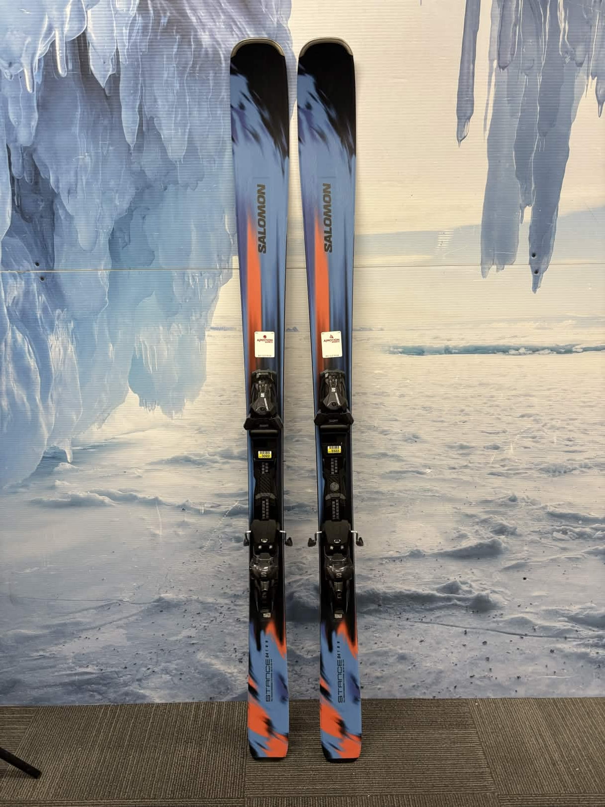 Salomon Stance 84r 169cm w/ Salomon M12 Gw SYS Binding Lightly Used 2026