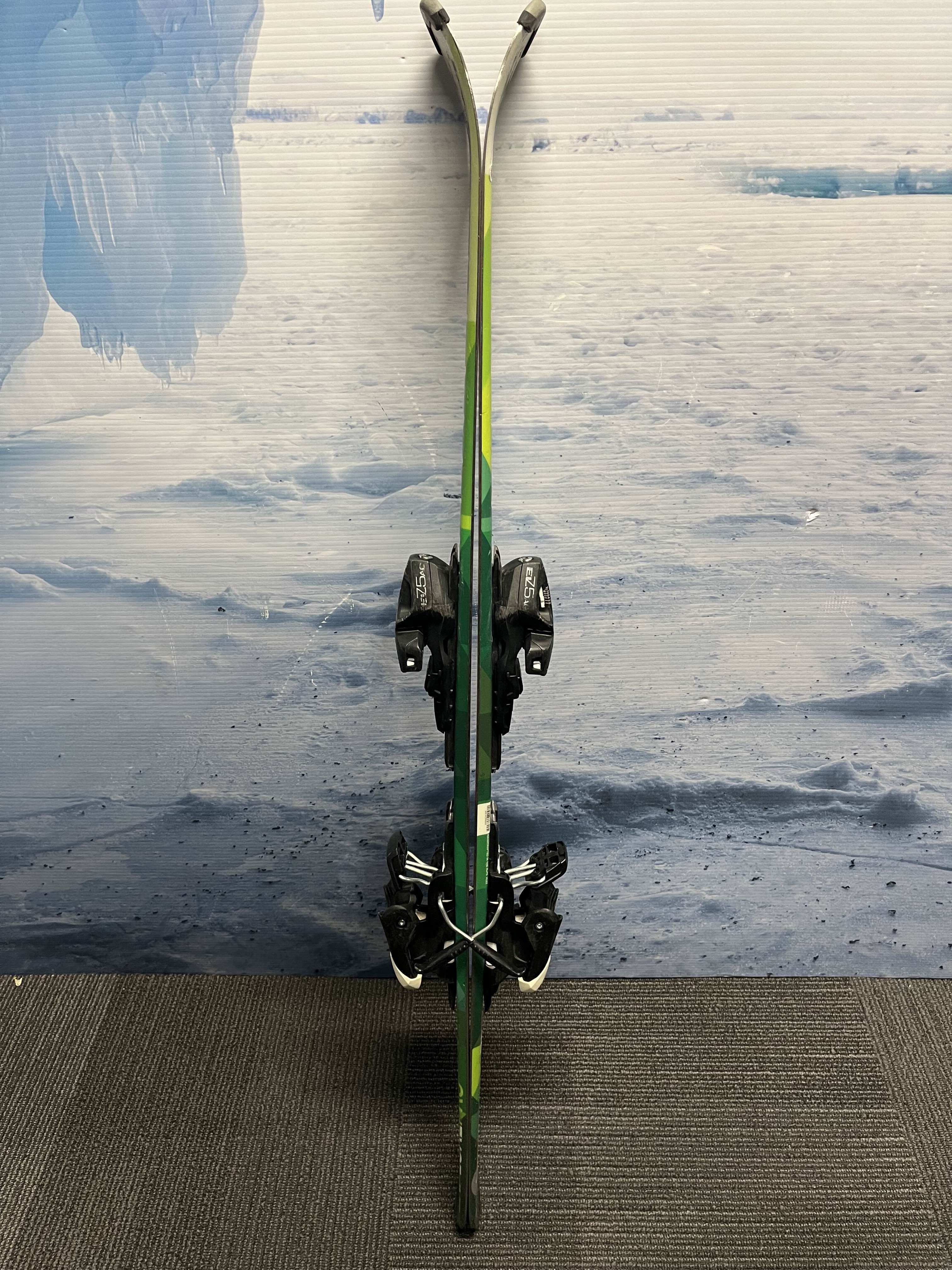 Used Elan Explore Pro Youth Ski w/ Elan El 7.5 Demo Bindings - 120CM